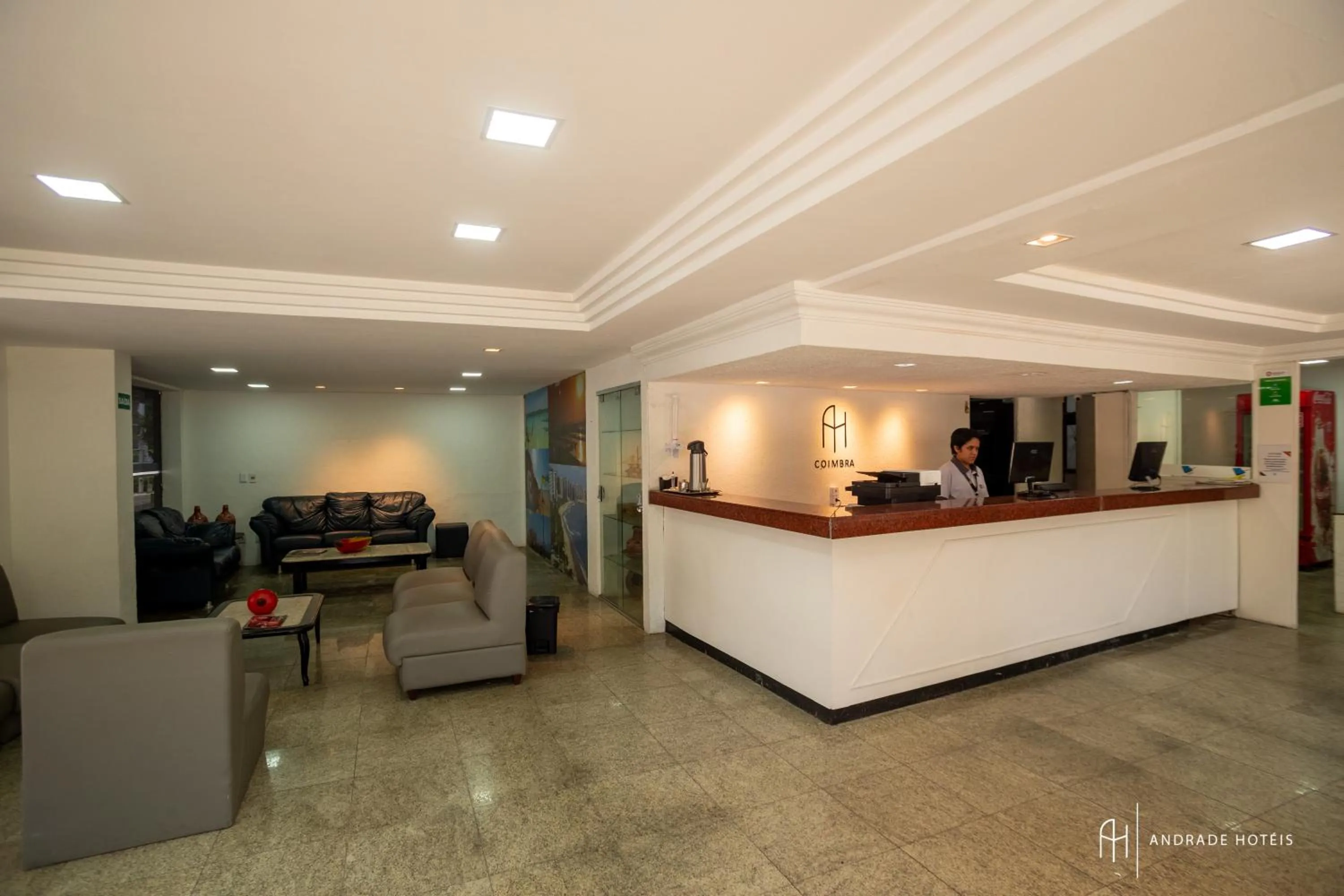 Lobby or reception in Rede Andrade Coimbra