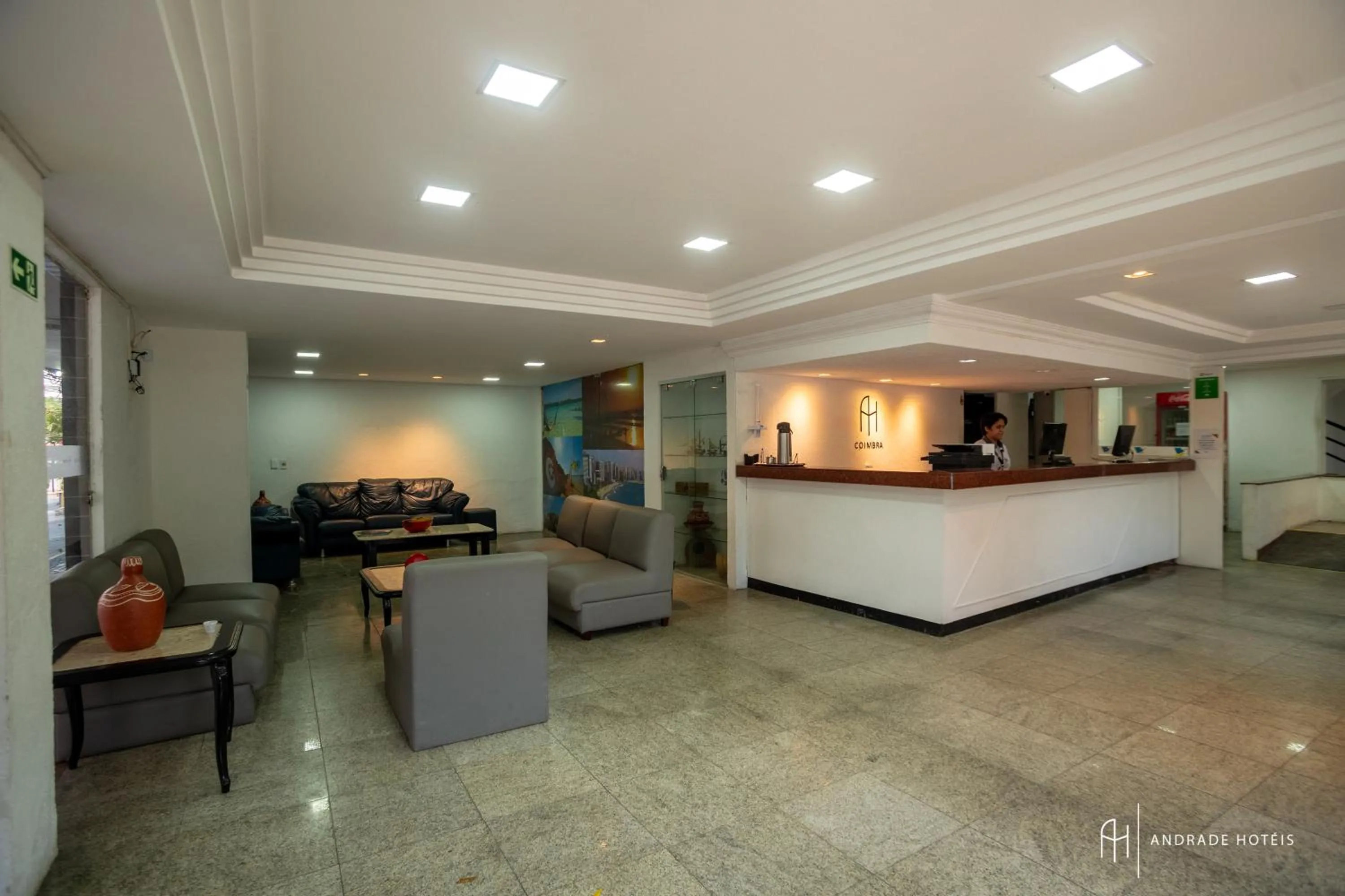 Lobby or reception in Rede Andrade Coimbra
