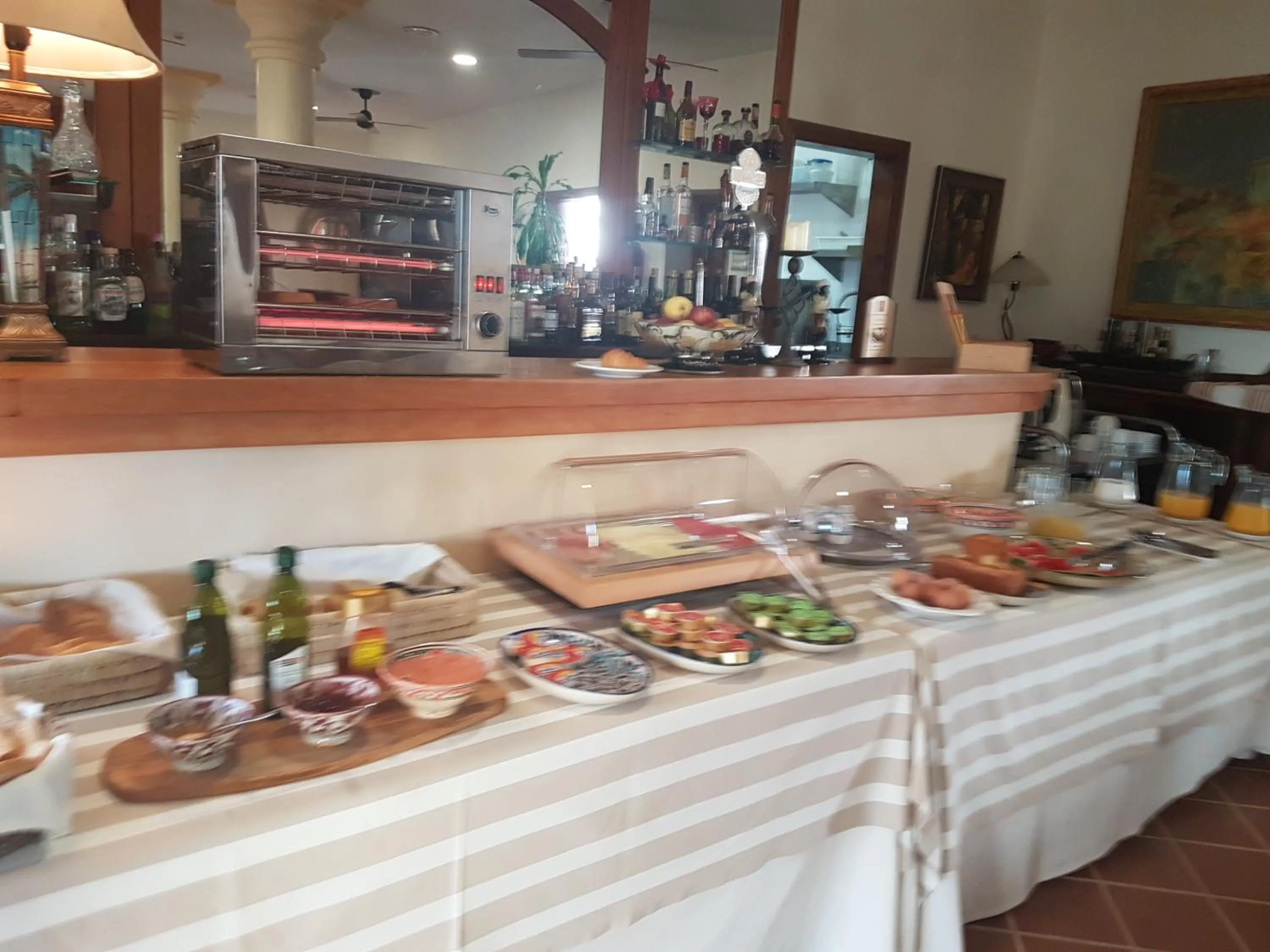 Buffet breakfast in Hotel Sindhura