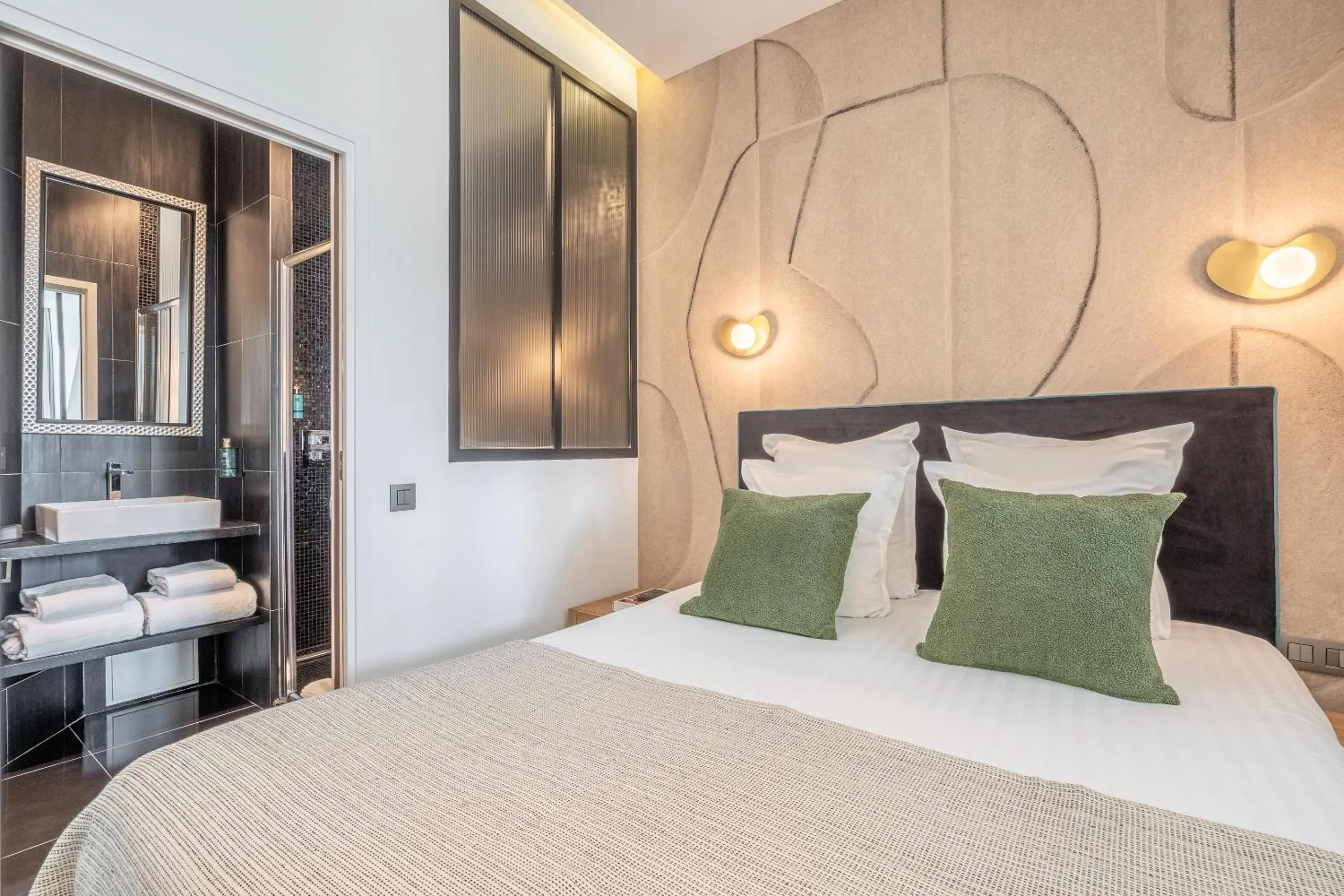 Bed in Yuna Les Halles - Serviced Apartments