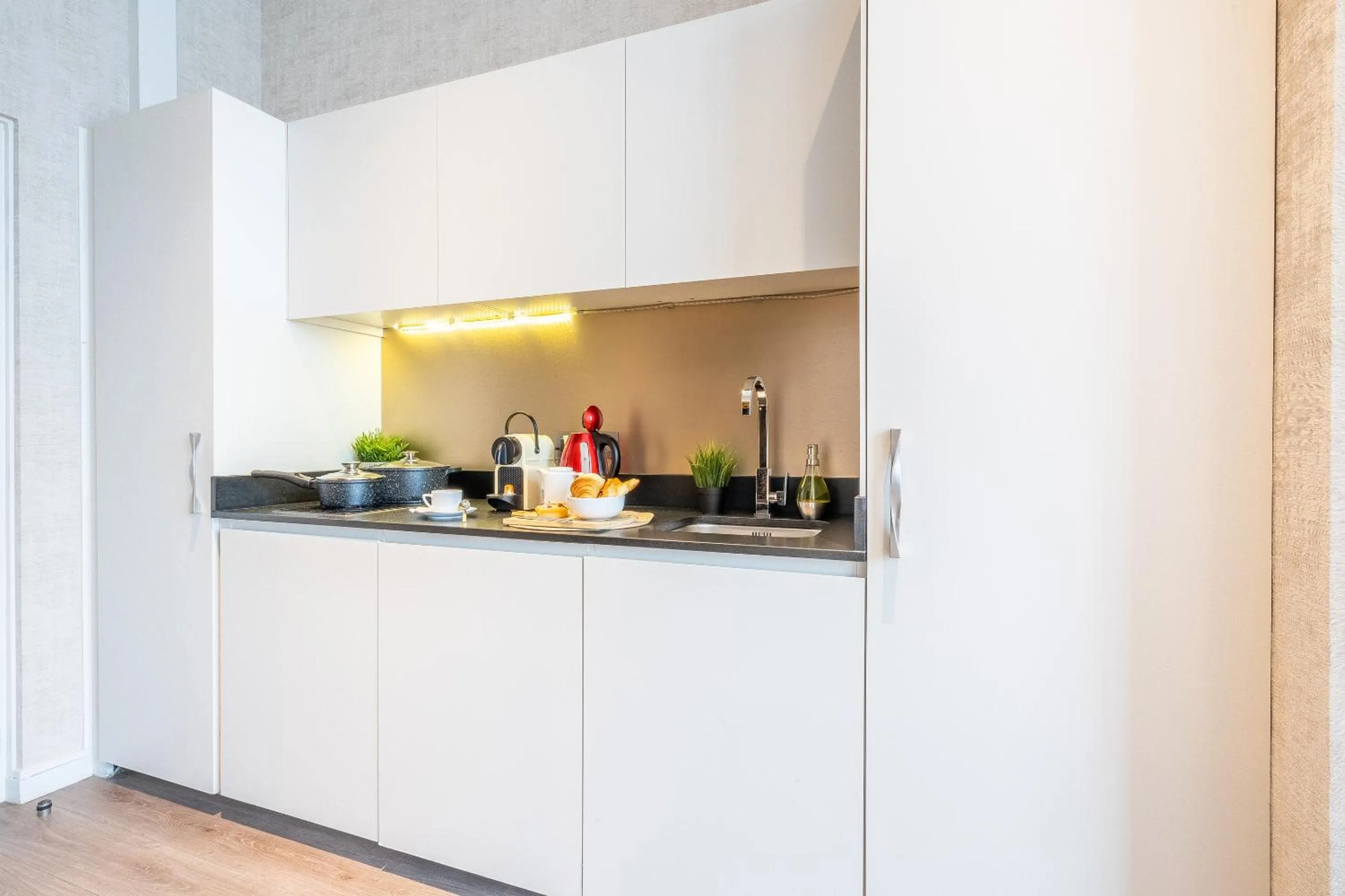 kitchen in Yuna Les Halles - Serviced Apartments