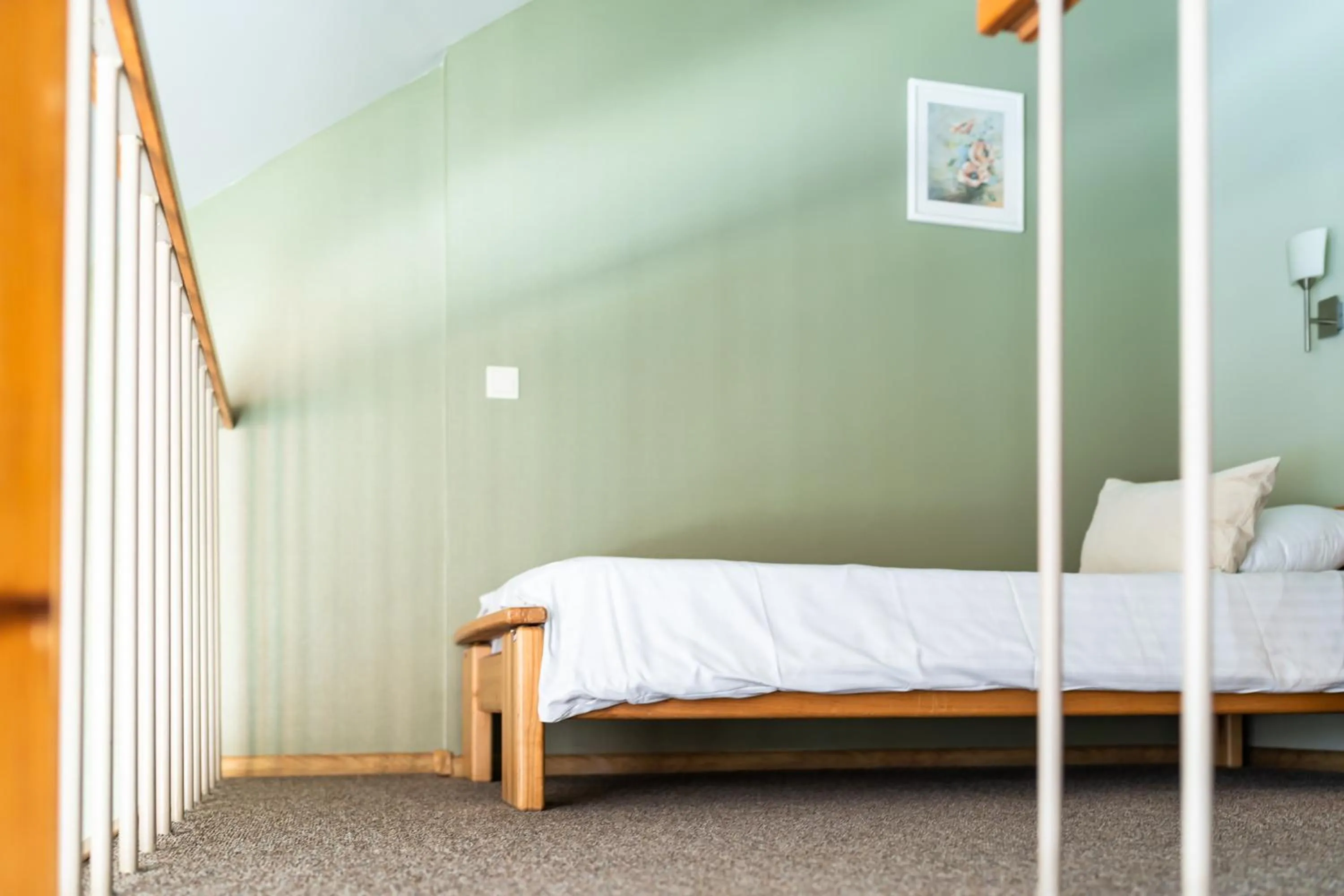 Bed in Apartamenti Kurshi