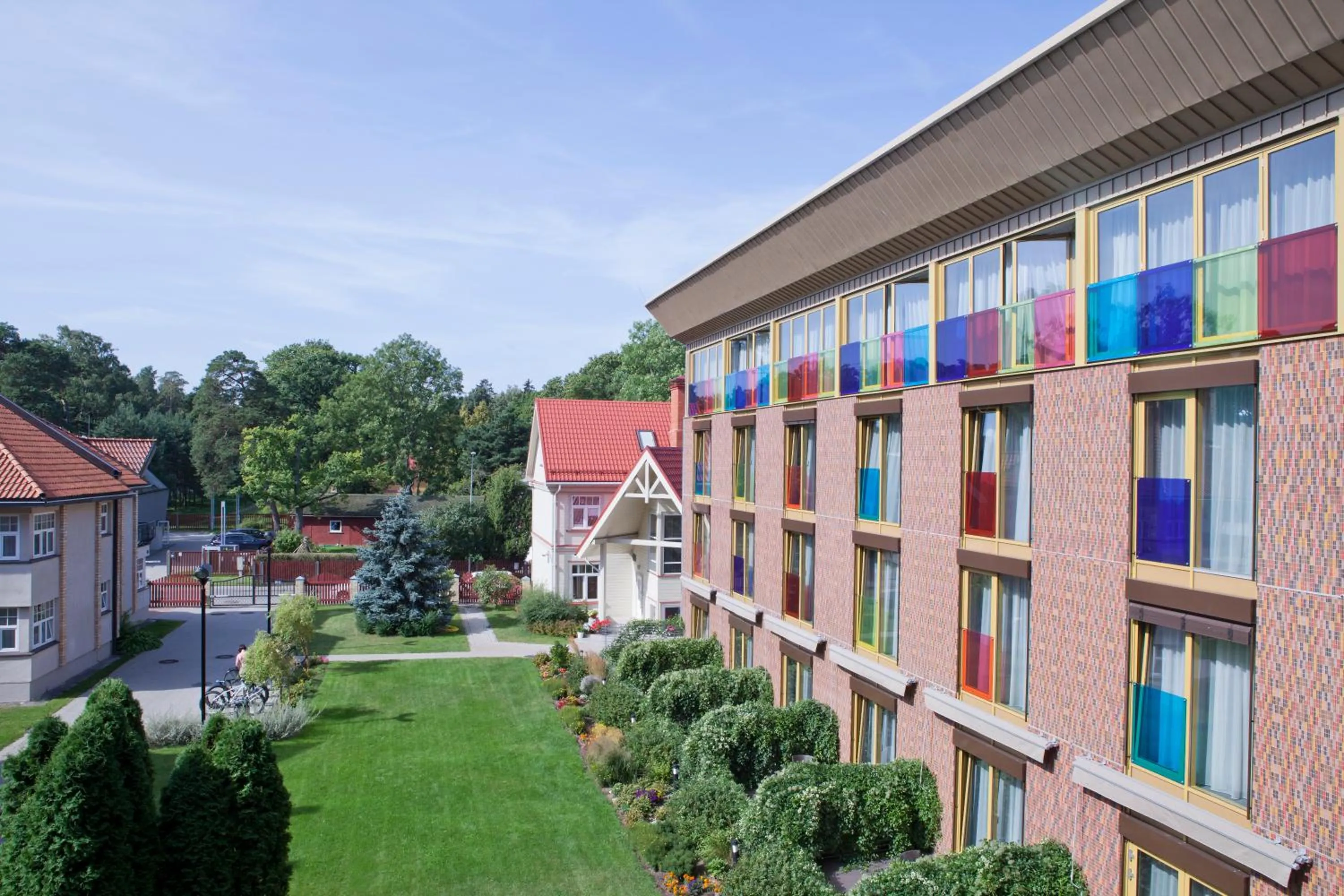 Bird's eye view in Apartamenti Kurshi