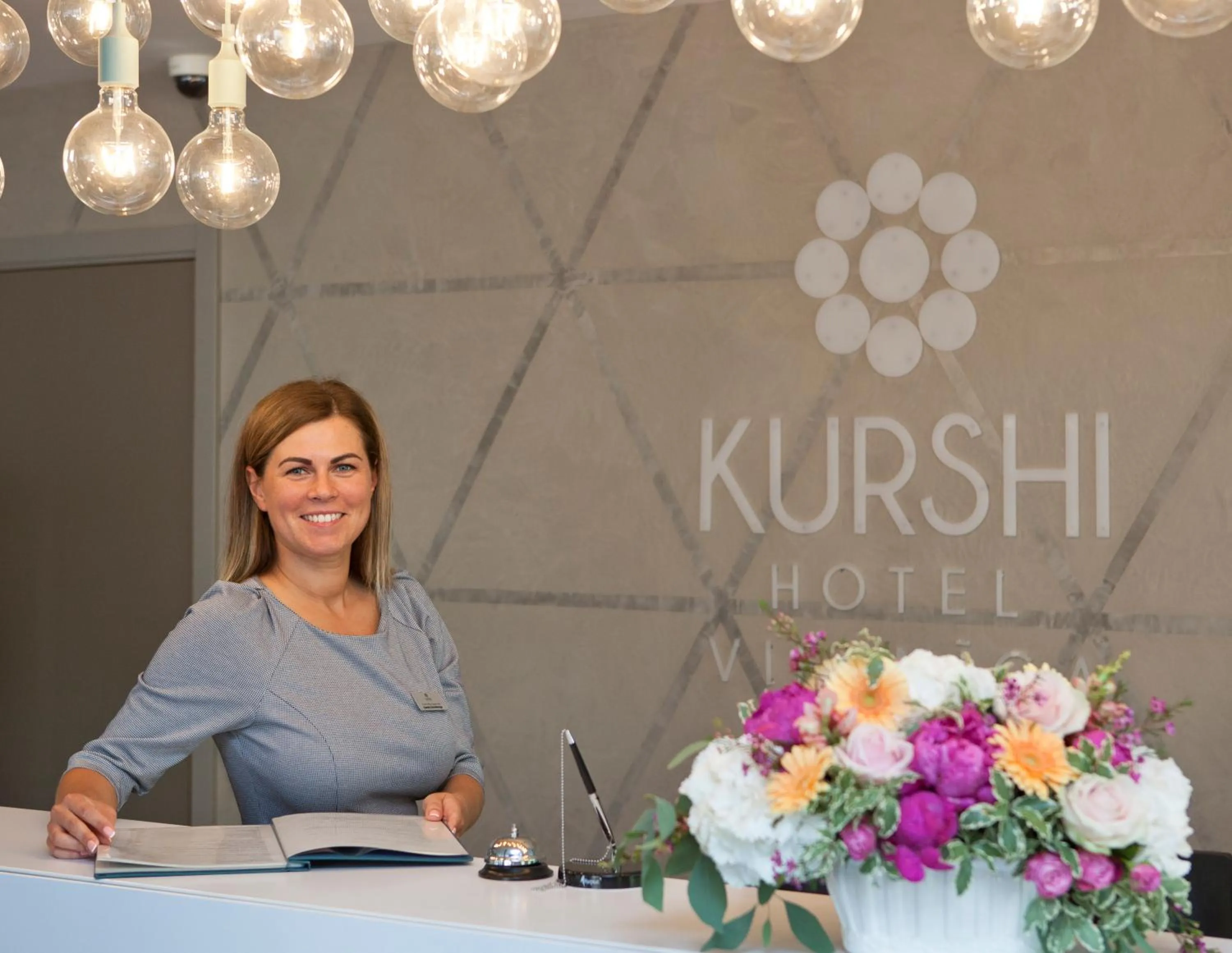 Lobby or reception in Apartamenti Kurshi