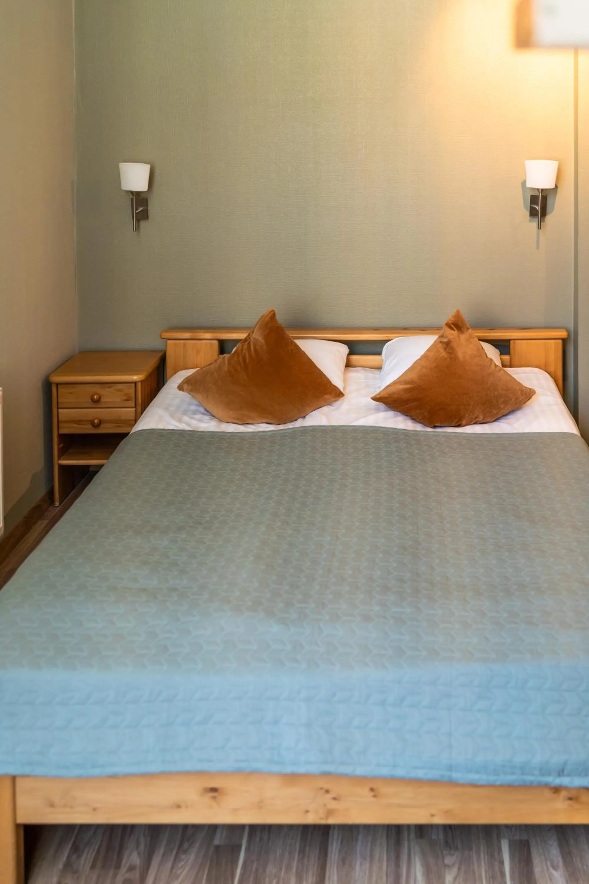 Bed in Apartamenti Kurshi