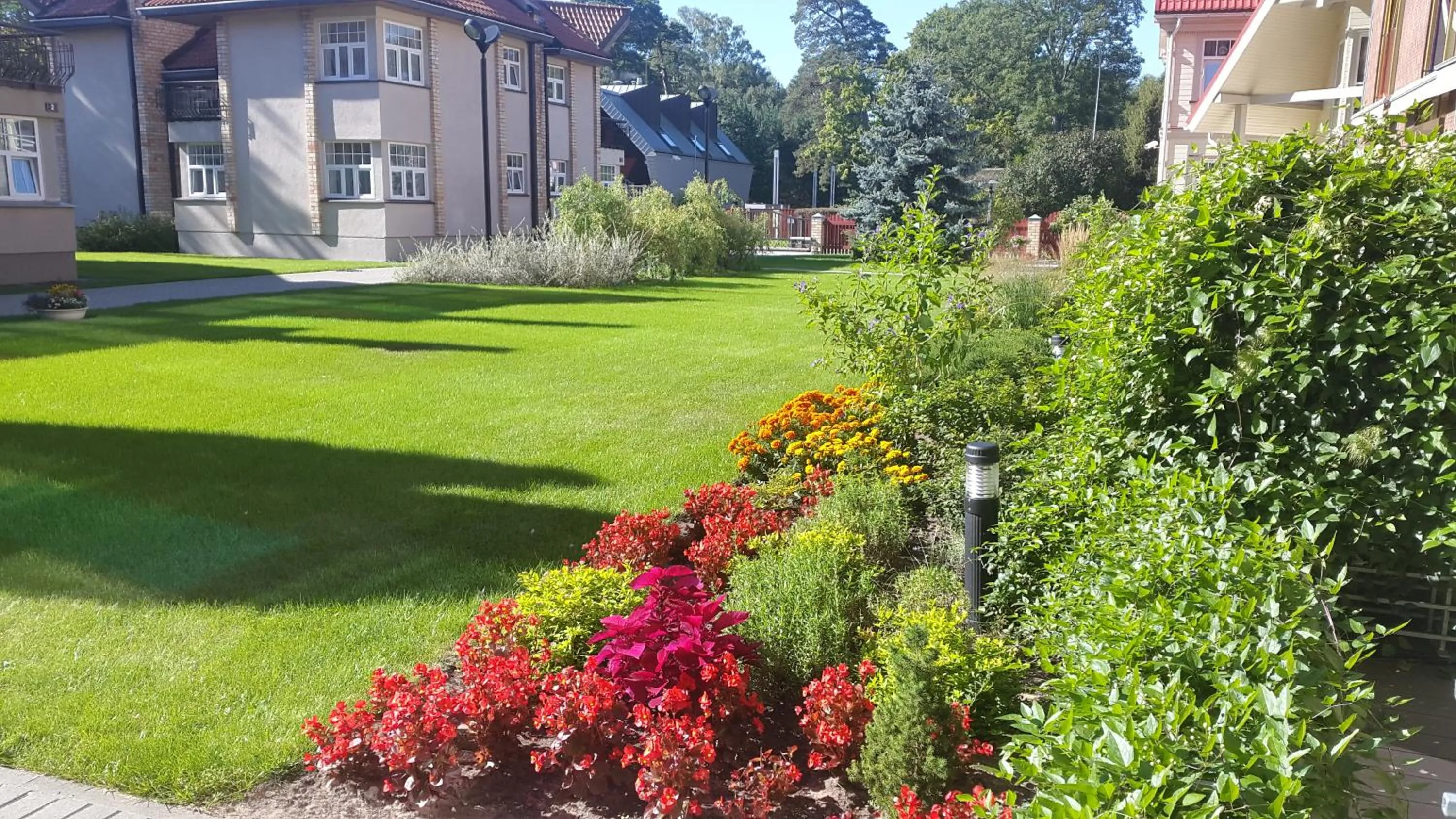 Garden in Apartamenti Kurshi