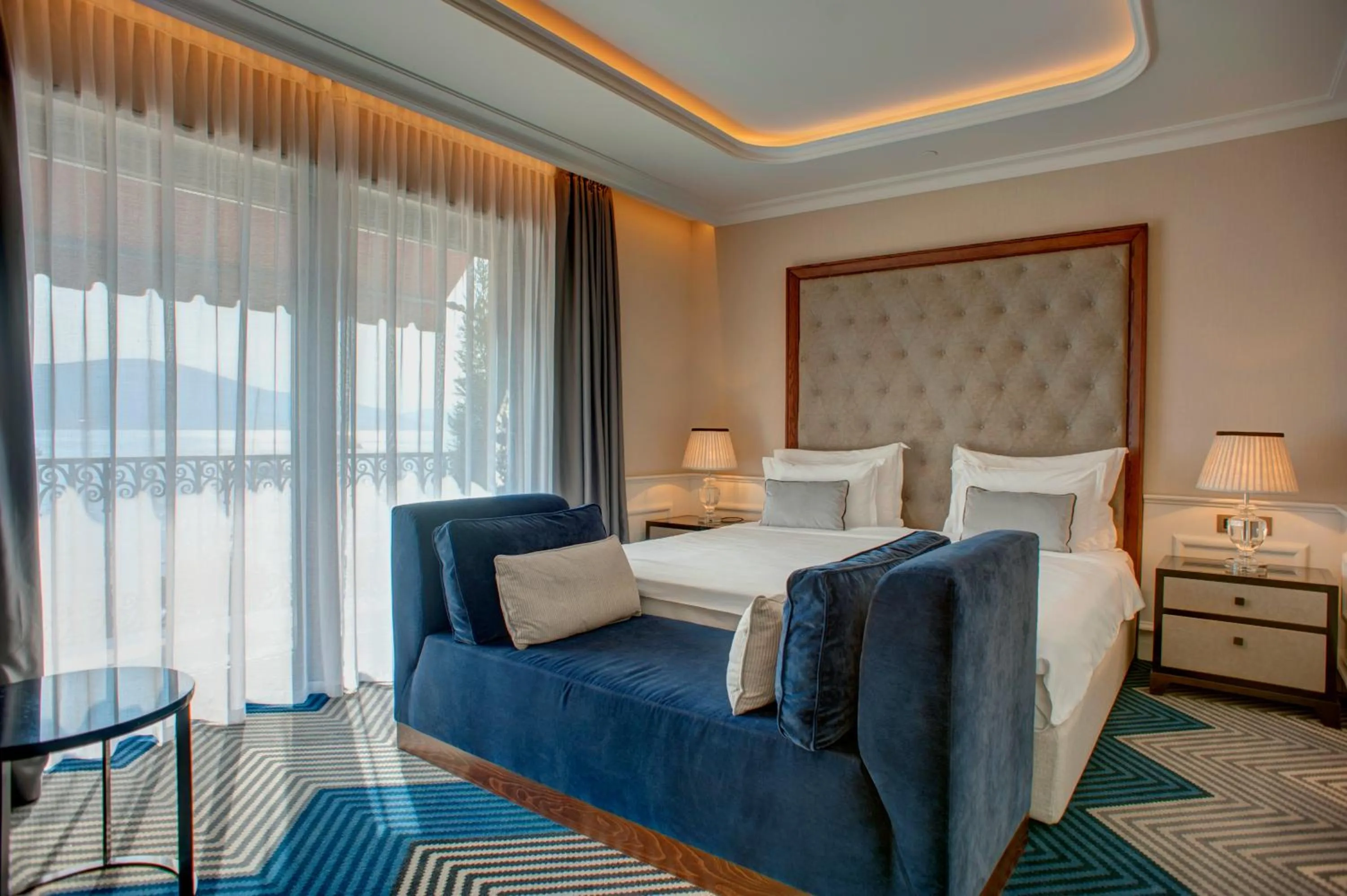 Seating area in Boutique Hotel La Roche