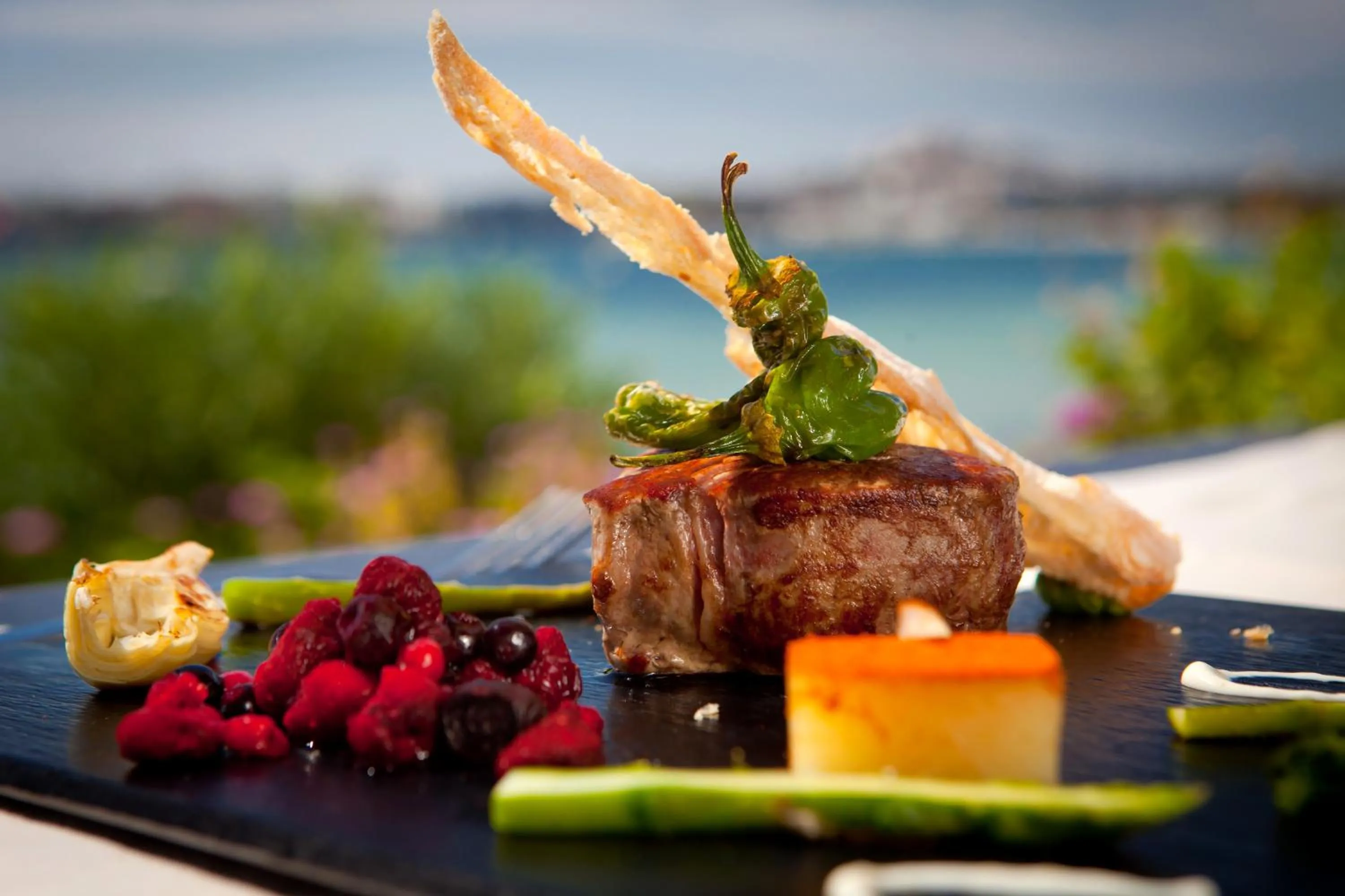 Food in Hotel Ses Figueres