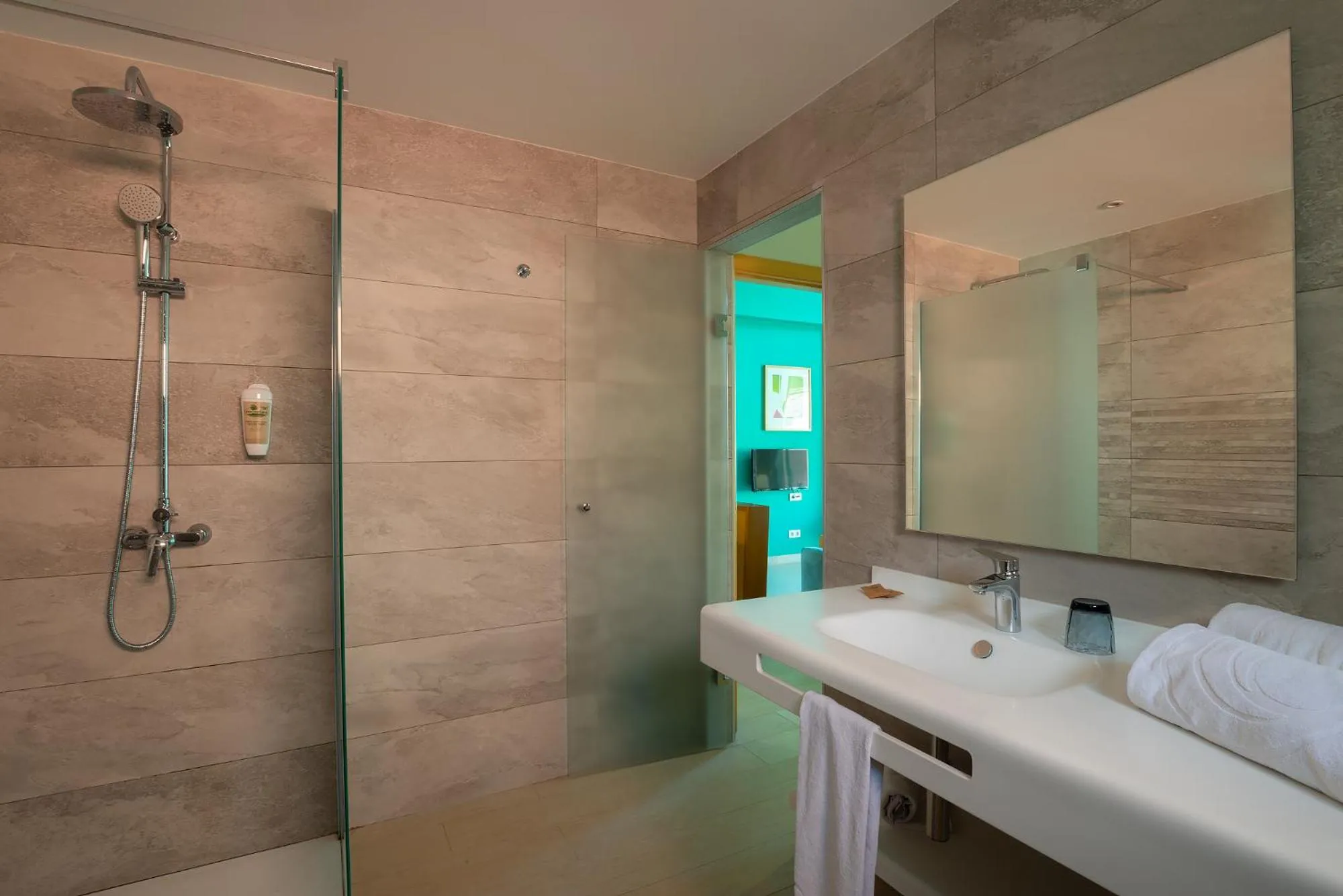 Shower in Apartamentos Cordial Mogán Valle