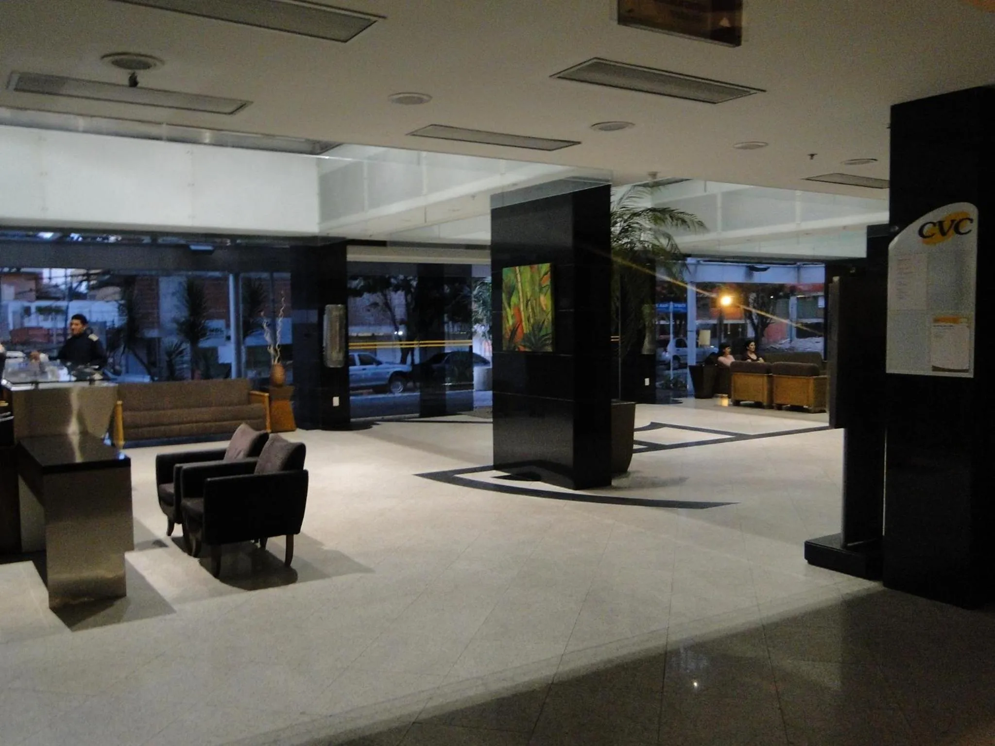 Lobby or reception in Plaza Praia Suítes