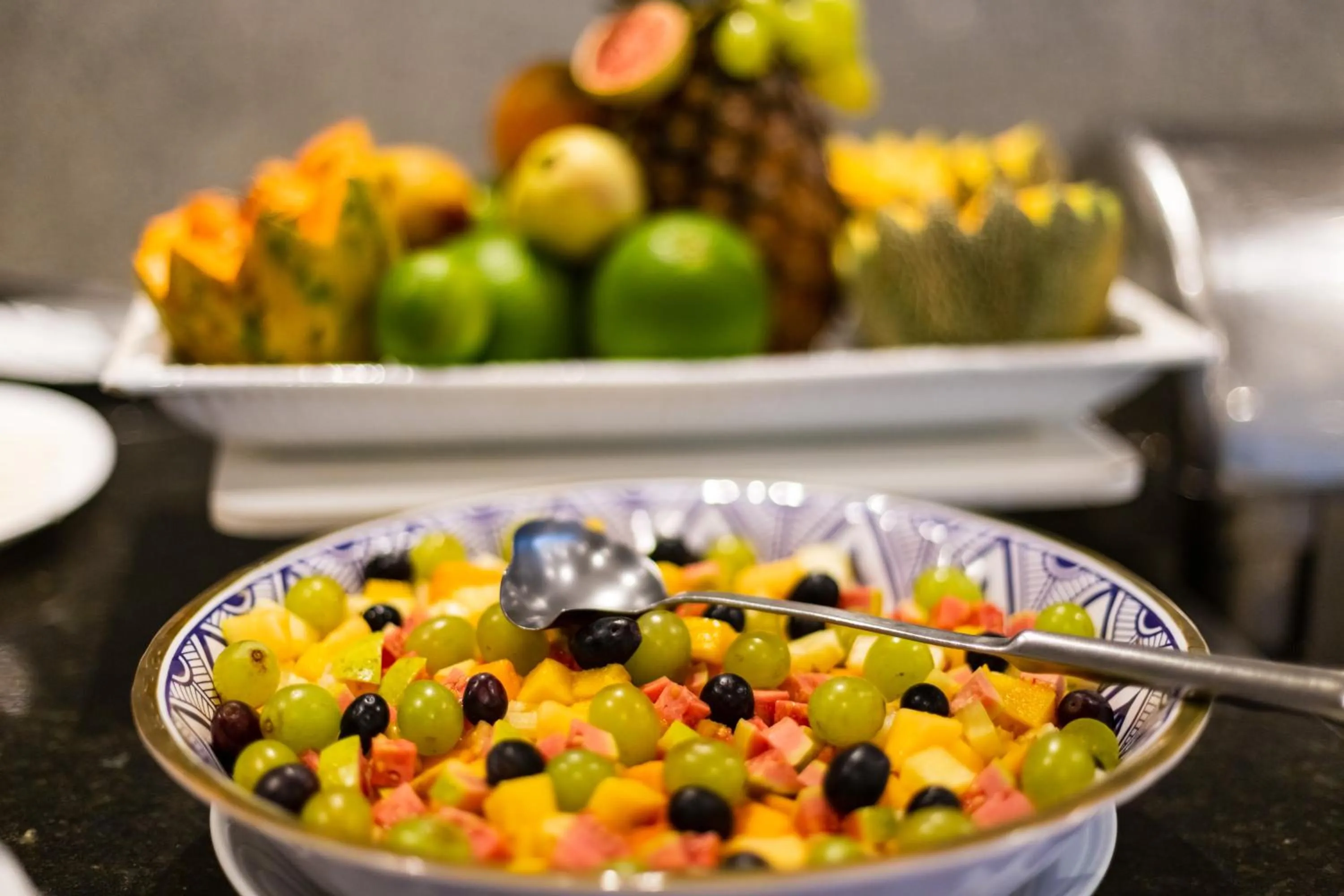 Food in Plaza Praia Suítes