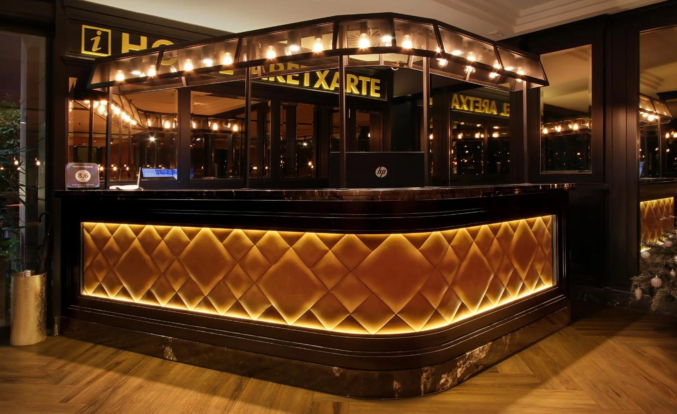 Bird's eye view in Hotel Aretxarte