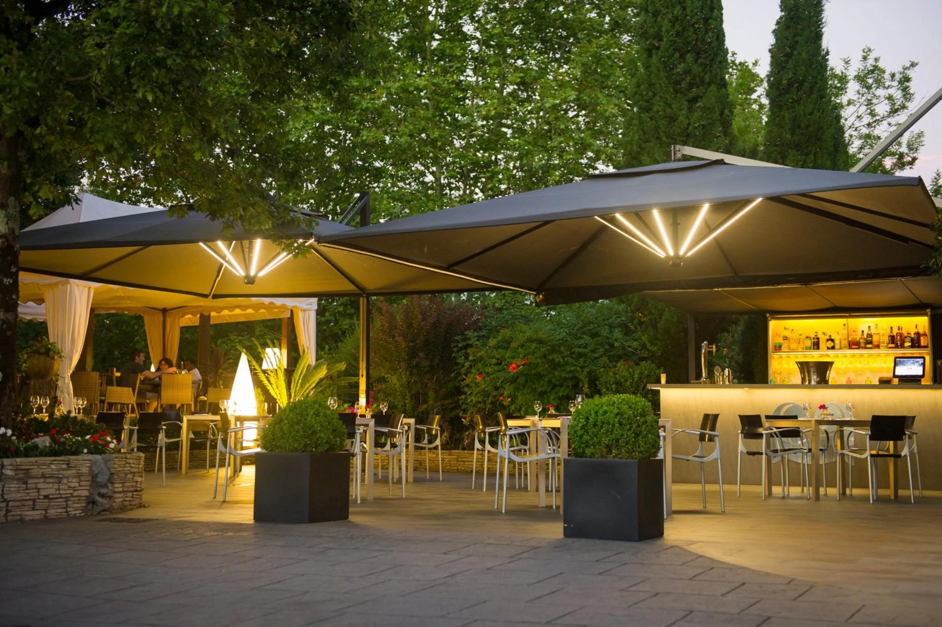 Garden in Hotel Aretxarte