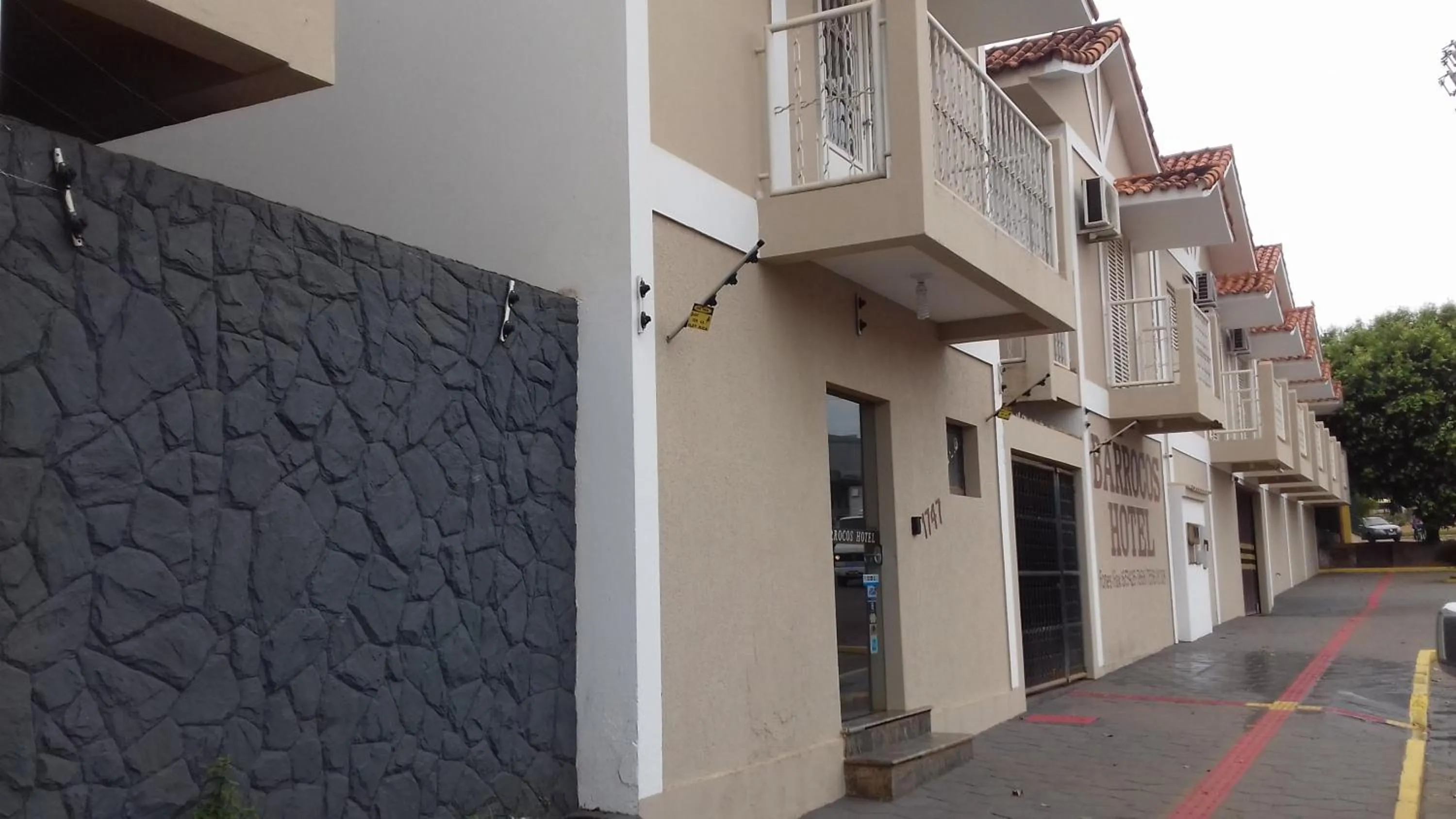 Facade/entrance in Barrocos Hotel