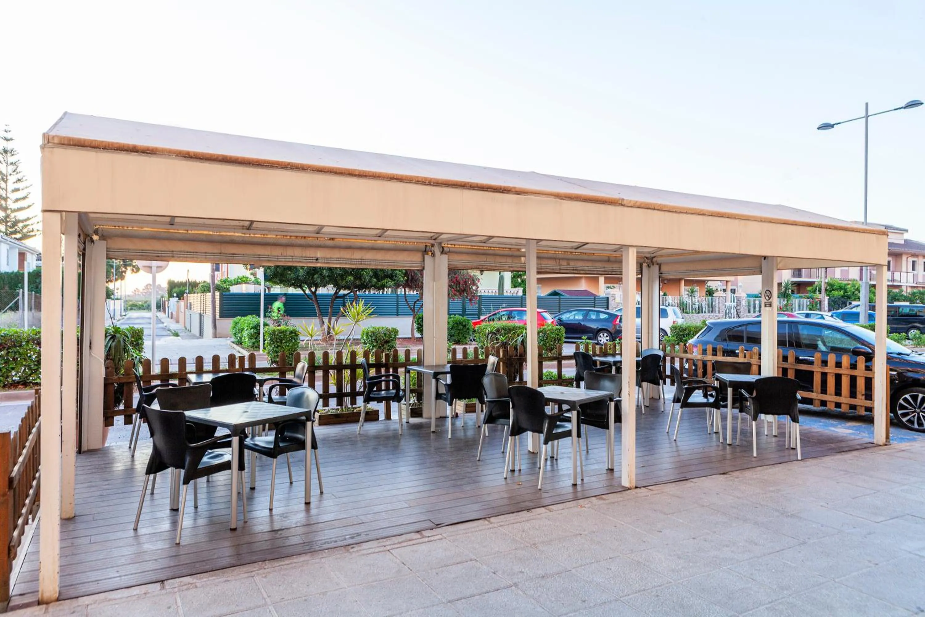 Balcony/Terrace in Hotel Olympia Ronda I
