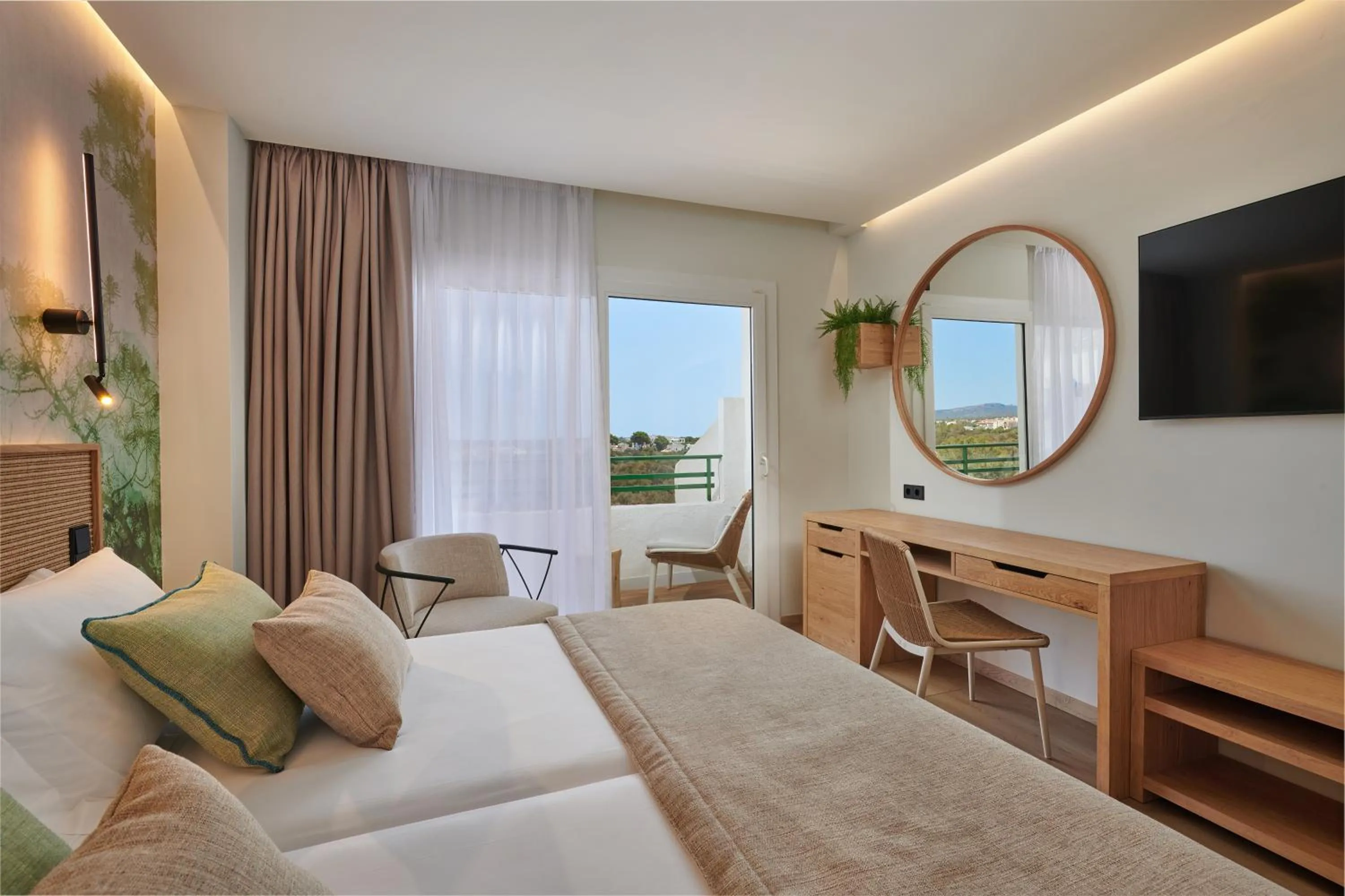 Double Room with Side Sea View (1 Adult) - single occupancy in Grupotel Cala Marsal Nature Hotel