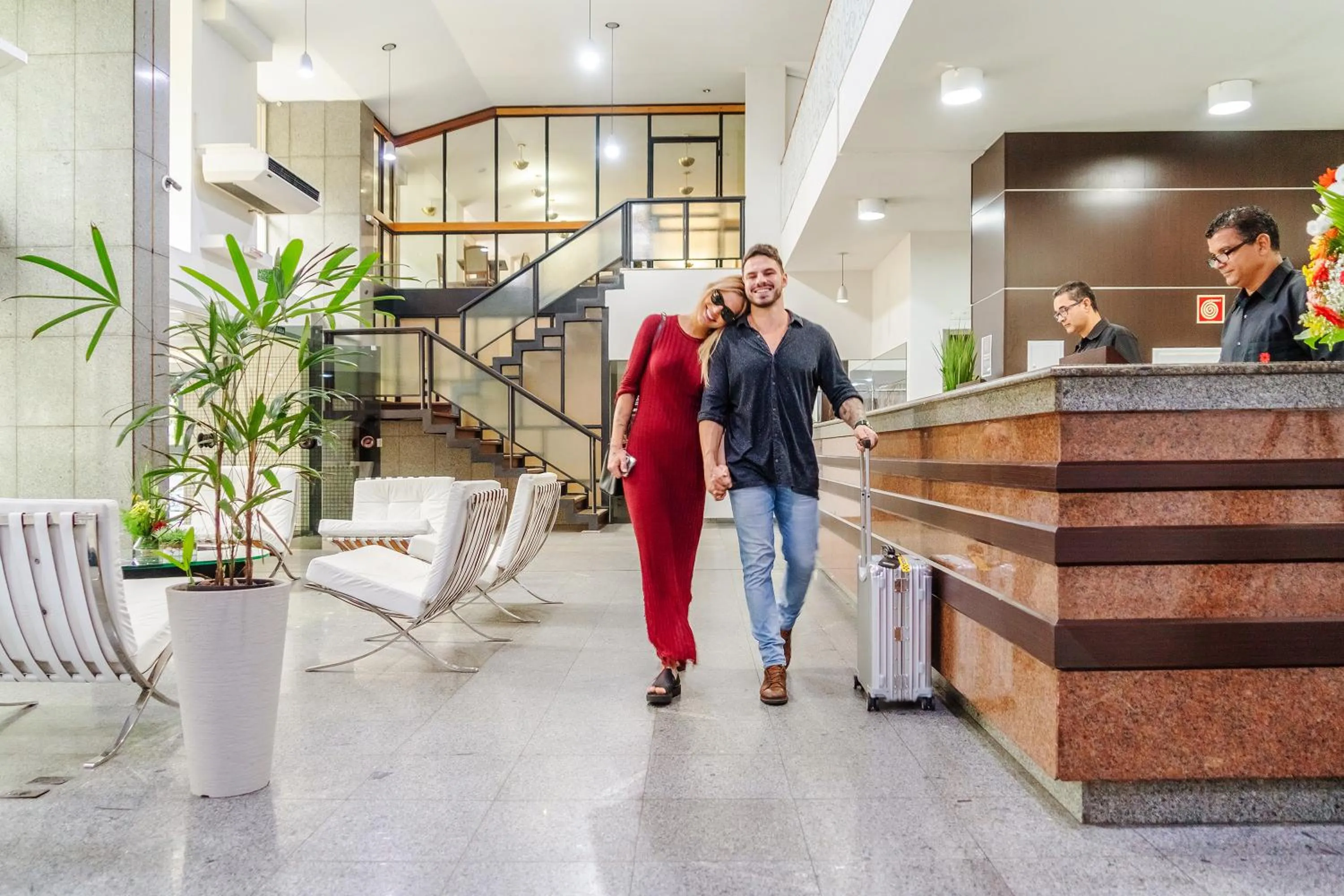Lobby or reception in Alice Vitoria Hotel Arte by Nobile
