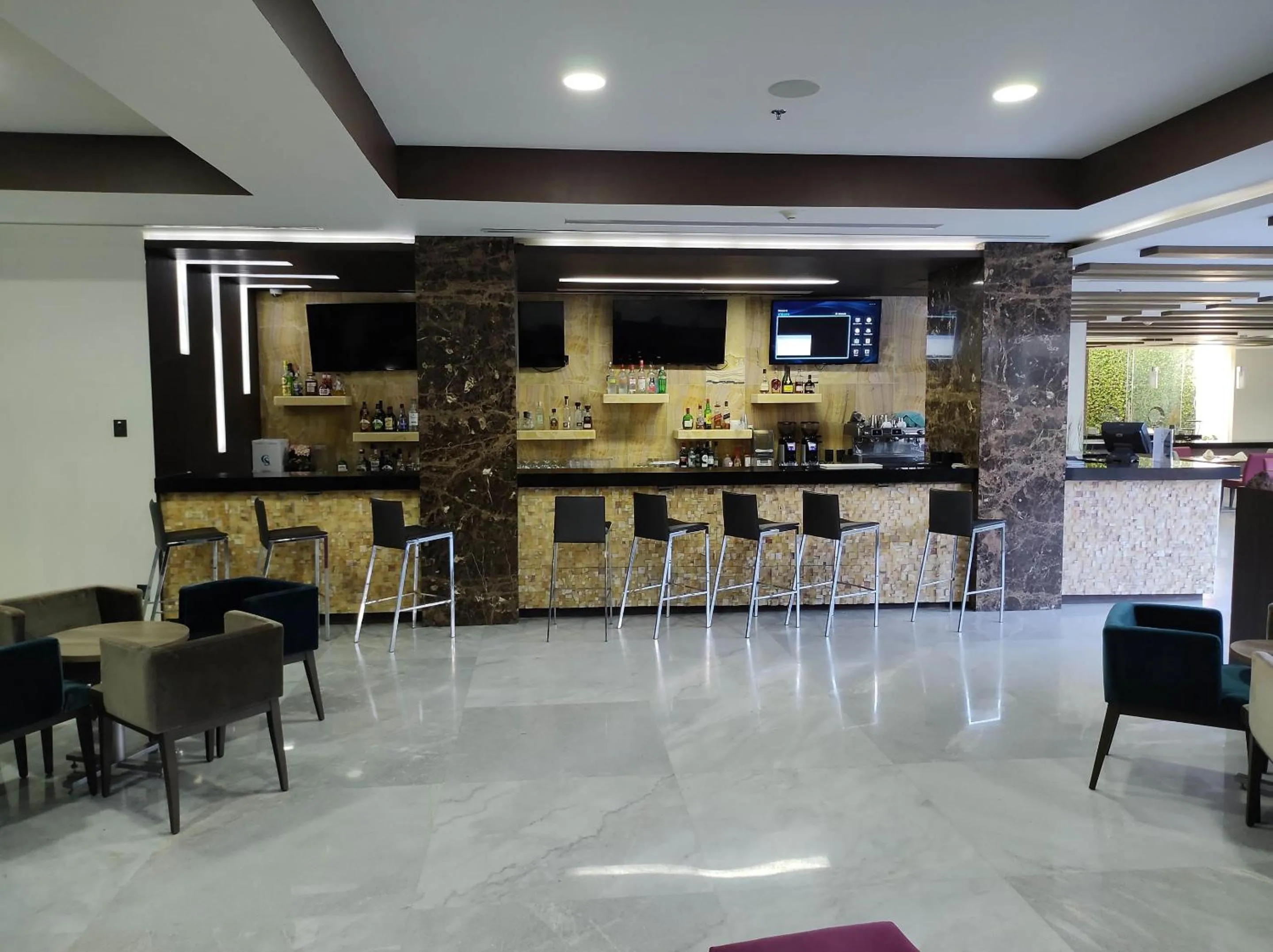 Lounge or bar in Real Inn Celaya