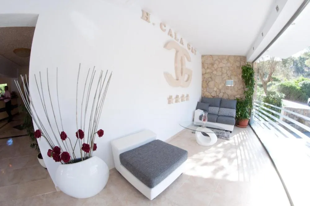 Patio in Hotel Cala Gat