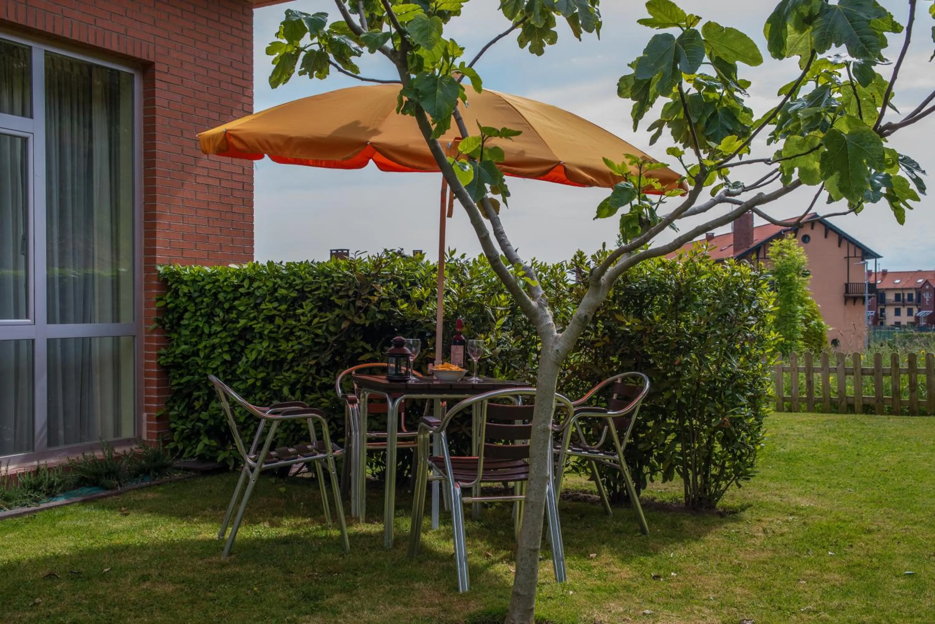 Garden in Apartamentos Mar Comillas