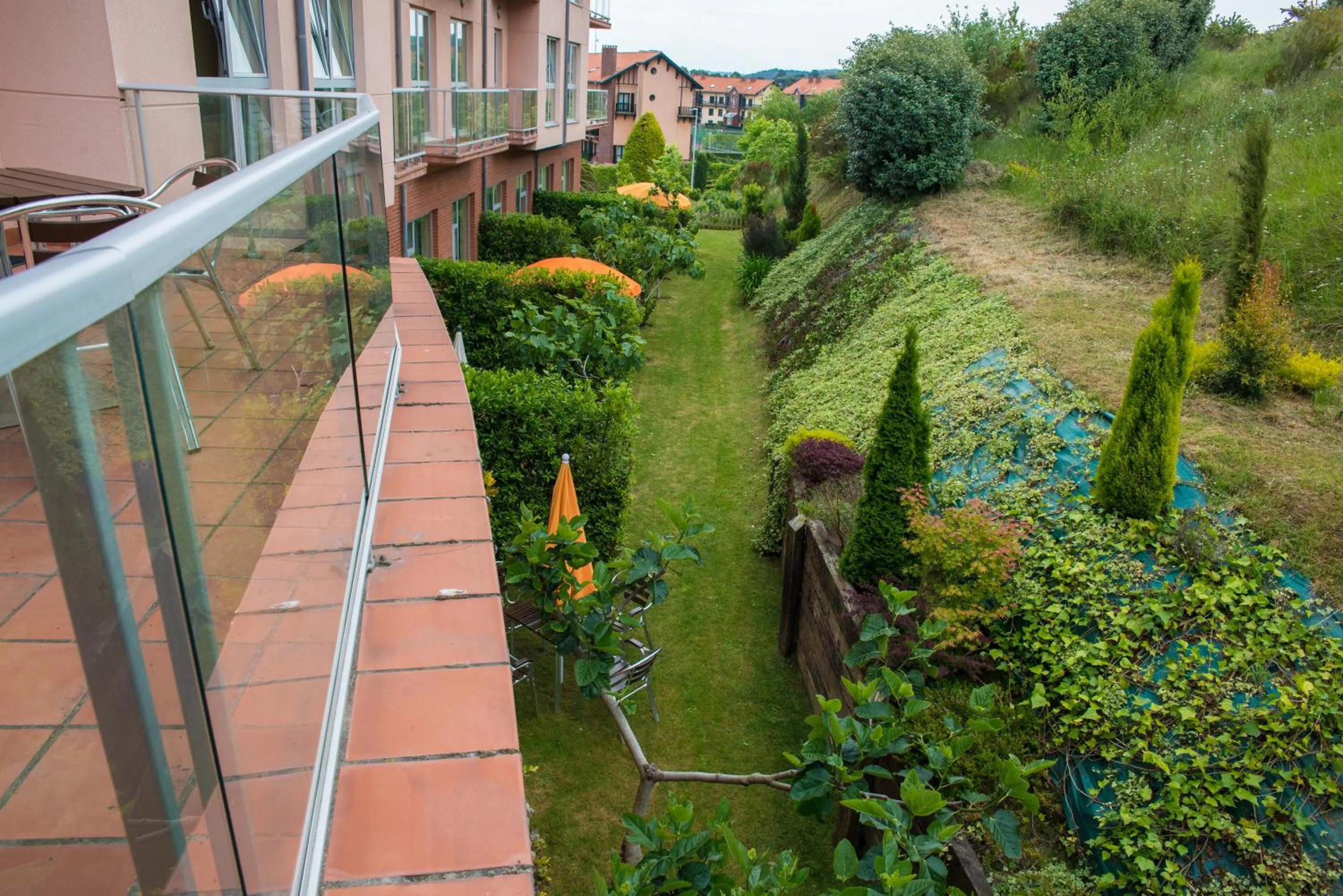 Garden in Apartamentos Mar Comillas