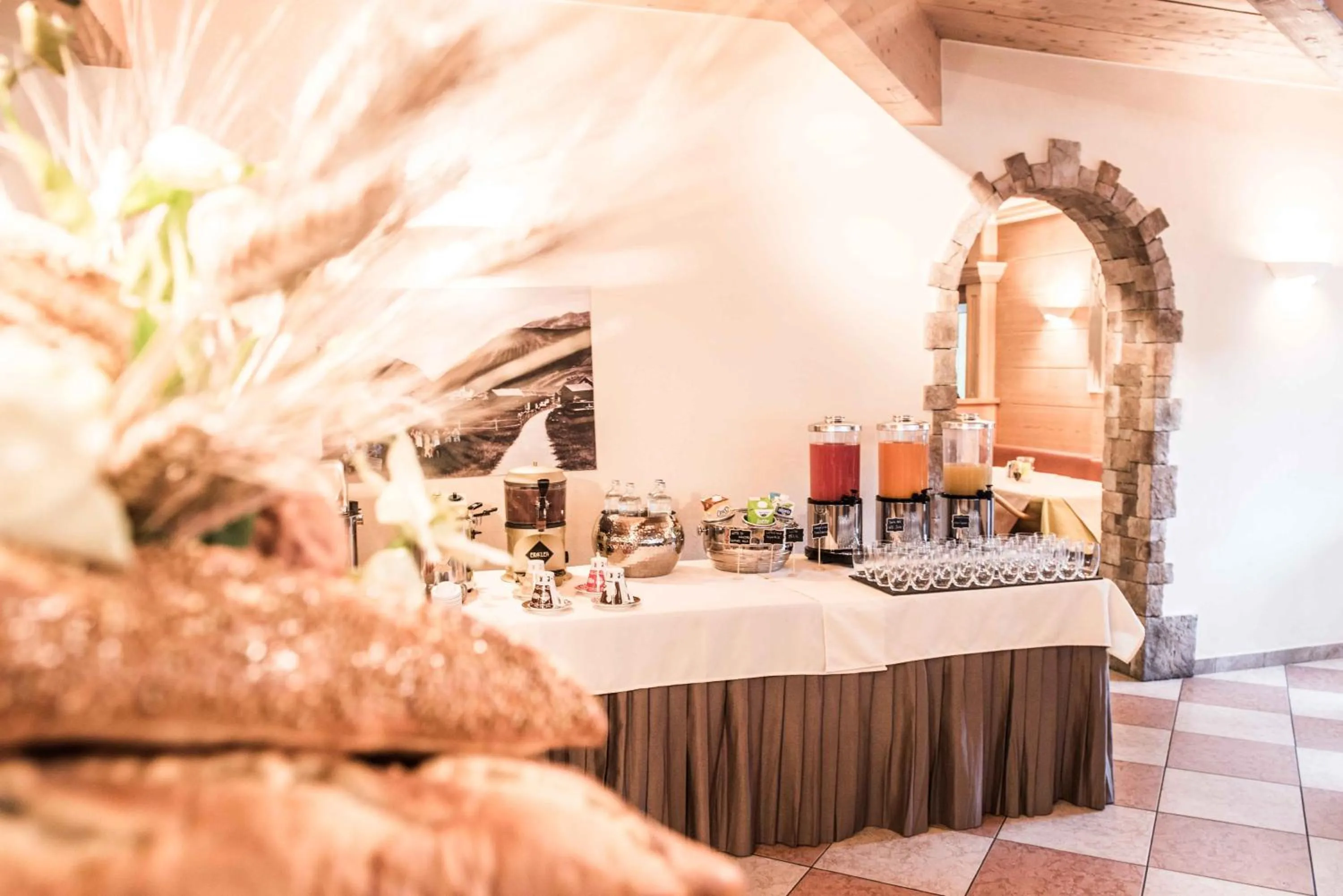 Food and drinks in Hotel Angelica