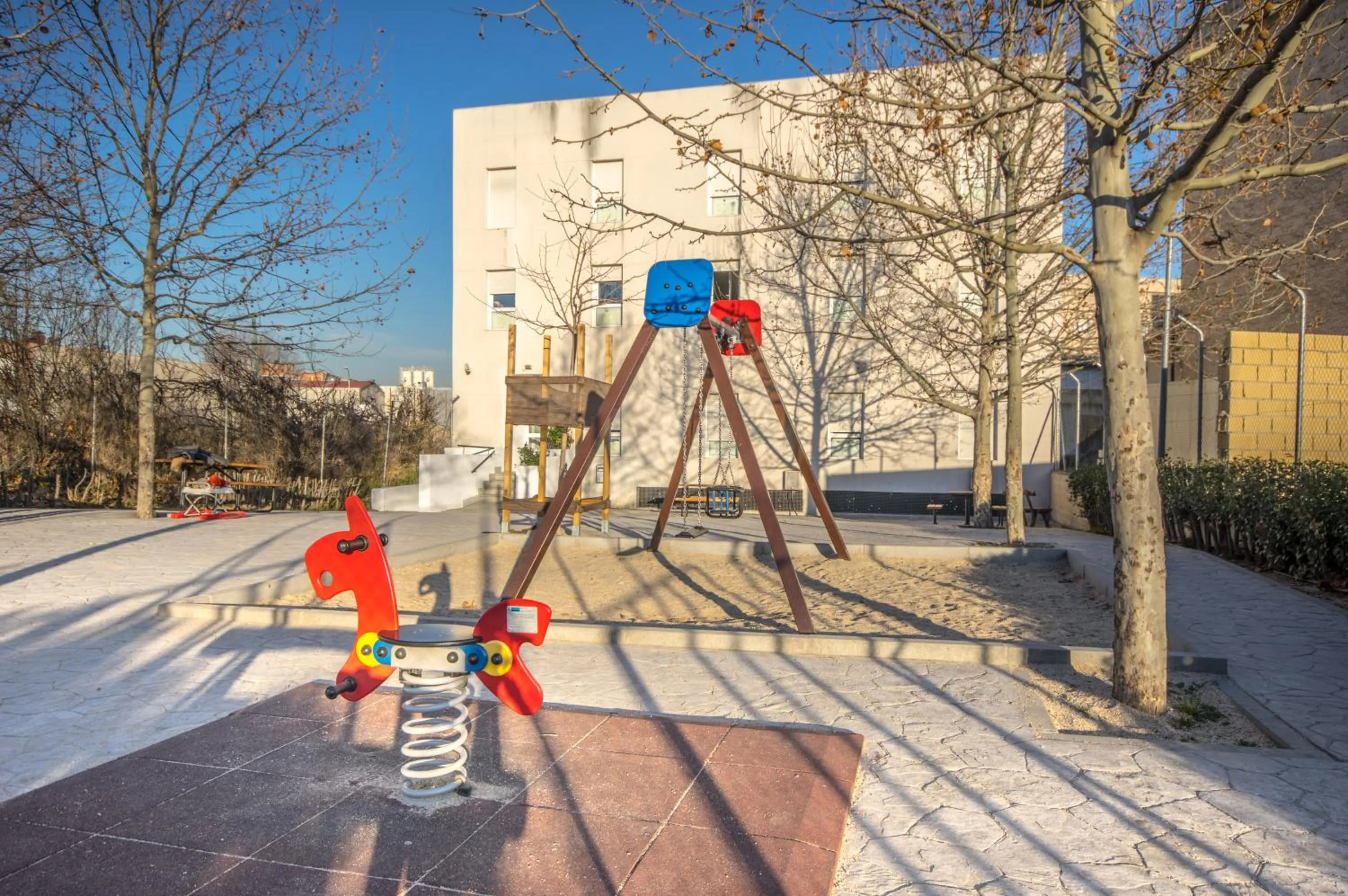 Patio in Hostal Welcome