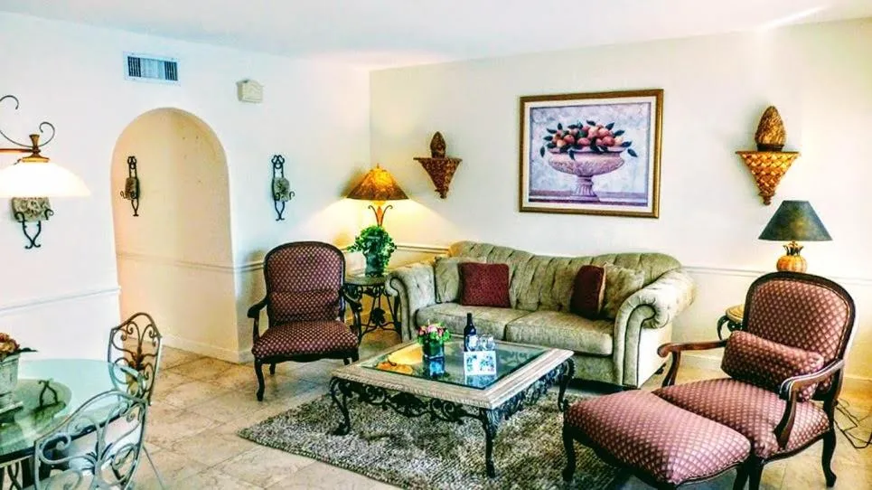 Living room in Villa Venezia