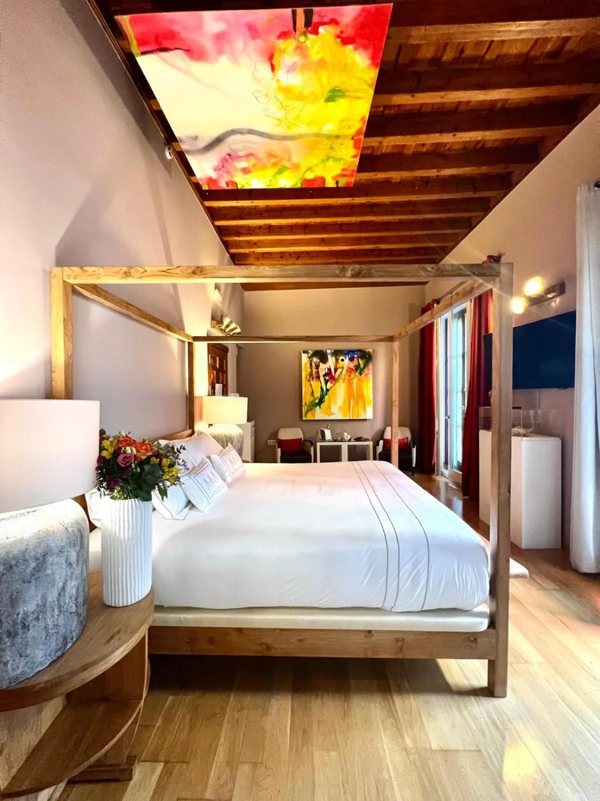 Bed in Gar Anat Hotel Boutique