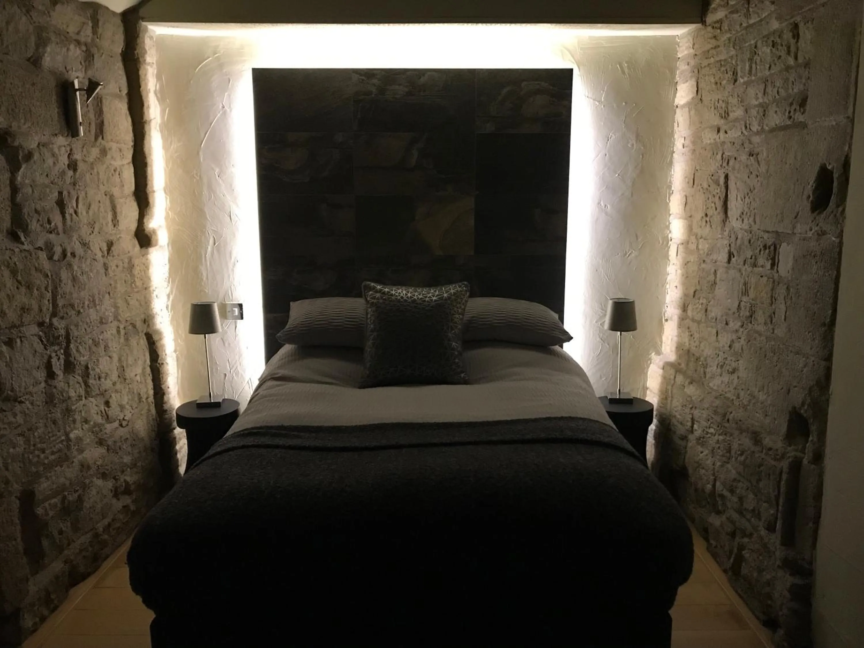 Bed in Hemples Lodge