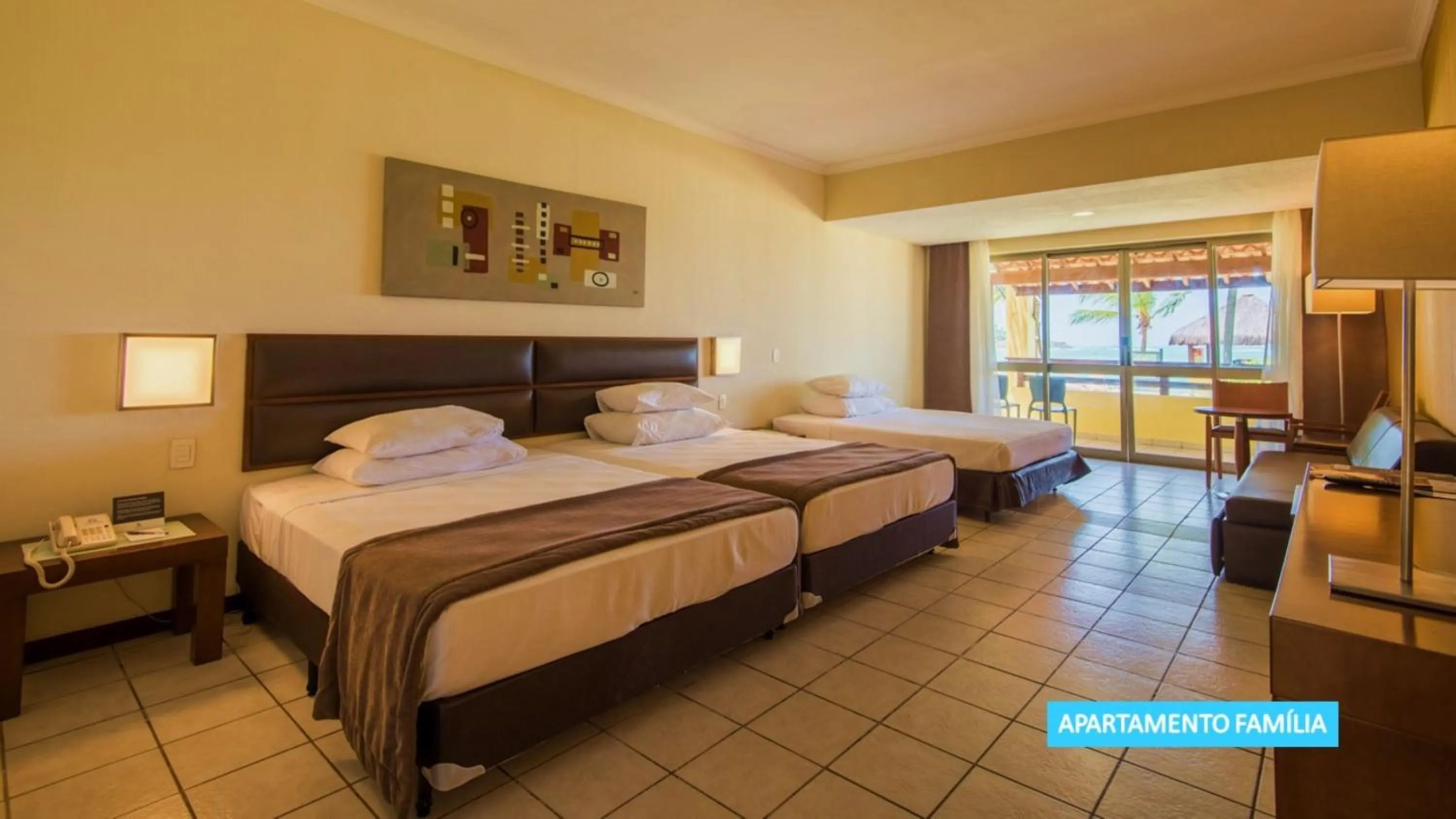 Bed in Vila Galé Cabo - All Inclusive