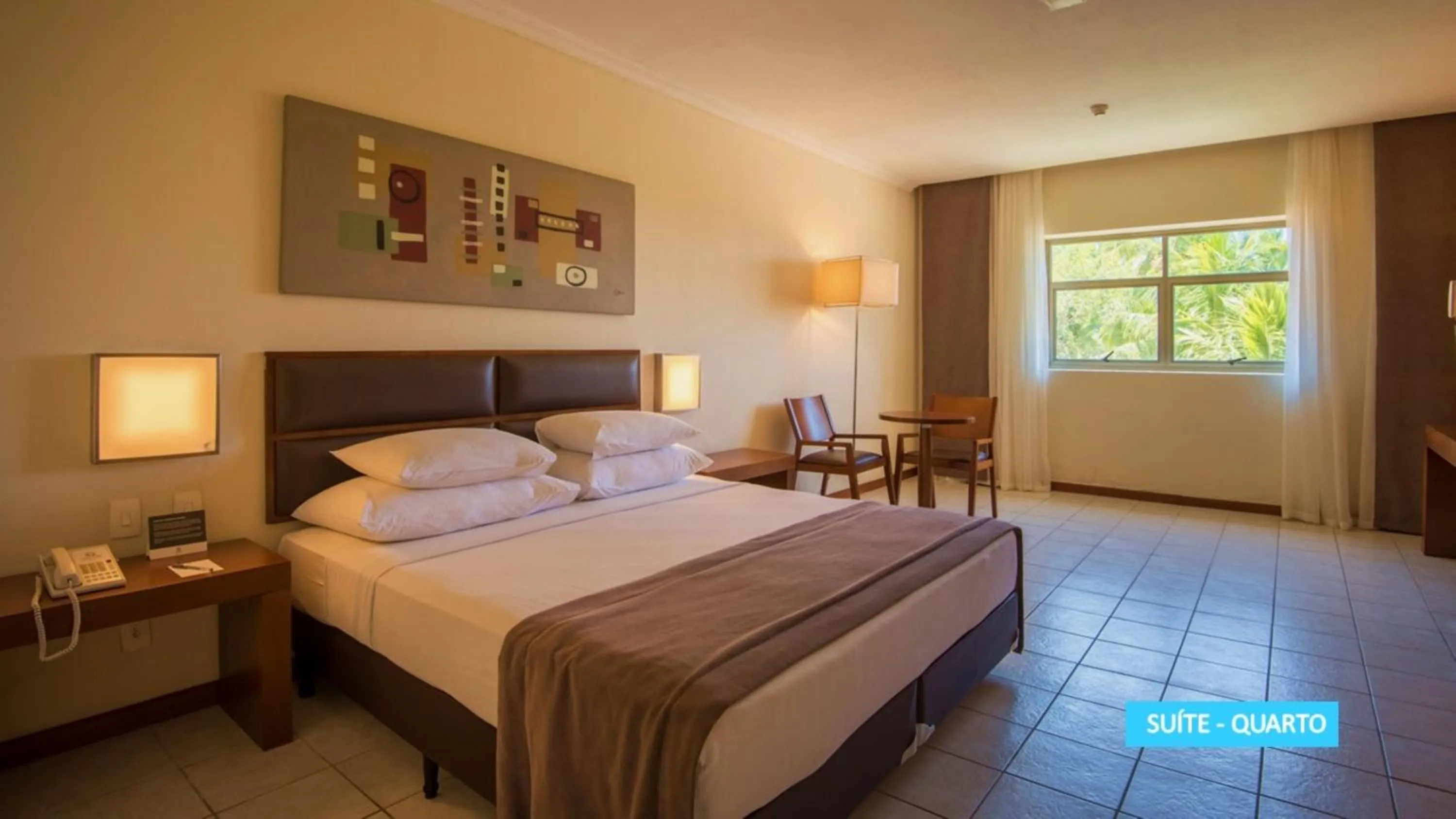 Bed in Vila Galé Cabo - All Inclusive