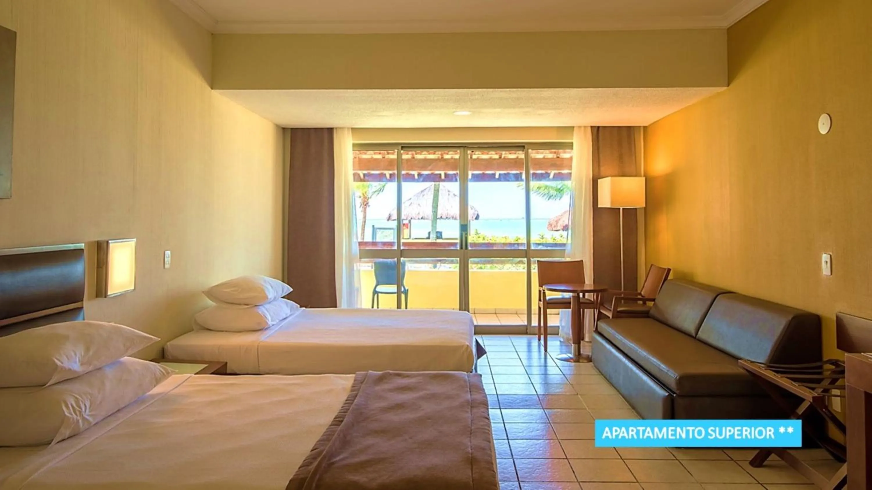 Bed in Vila Galé Cabo - All Inclusive