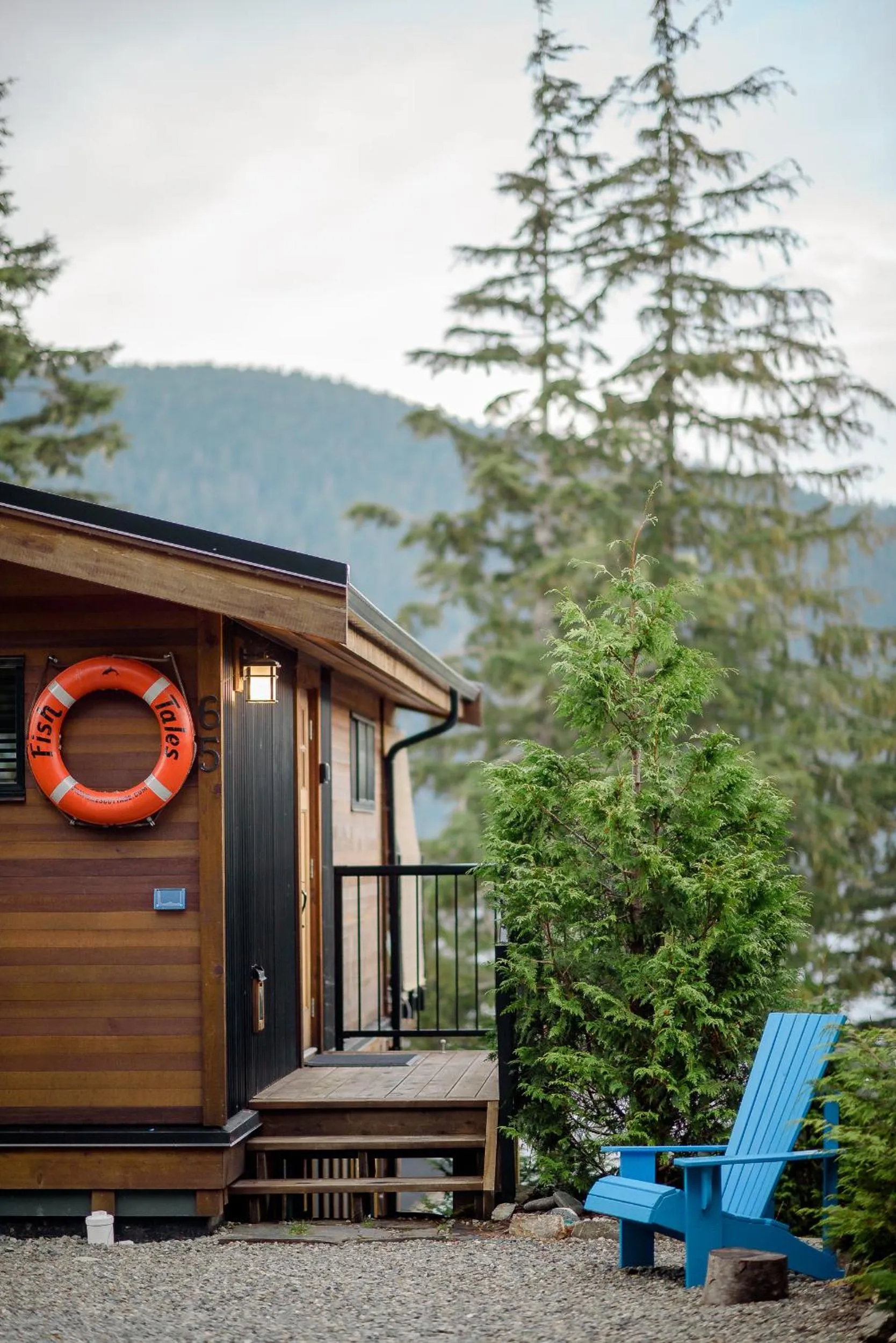 Facade/entrance in Fish Tales Cottage