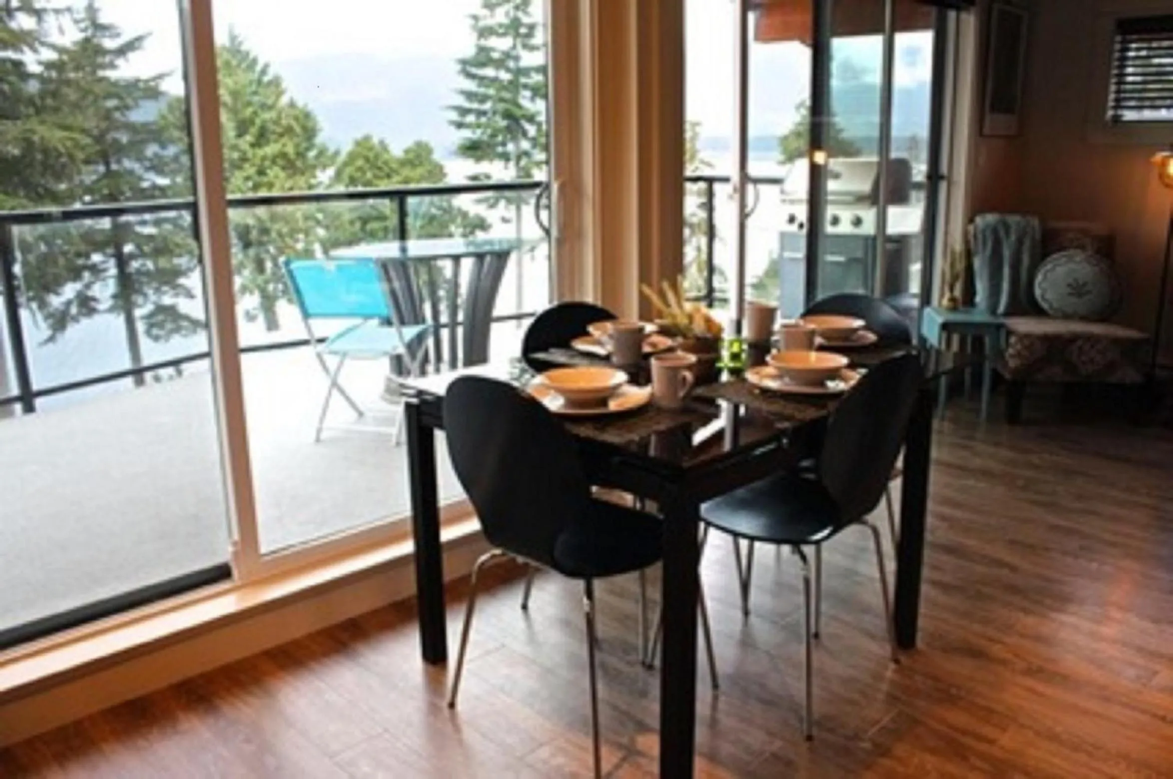 Balcony/Terrace in Fish Tales Cottage