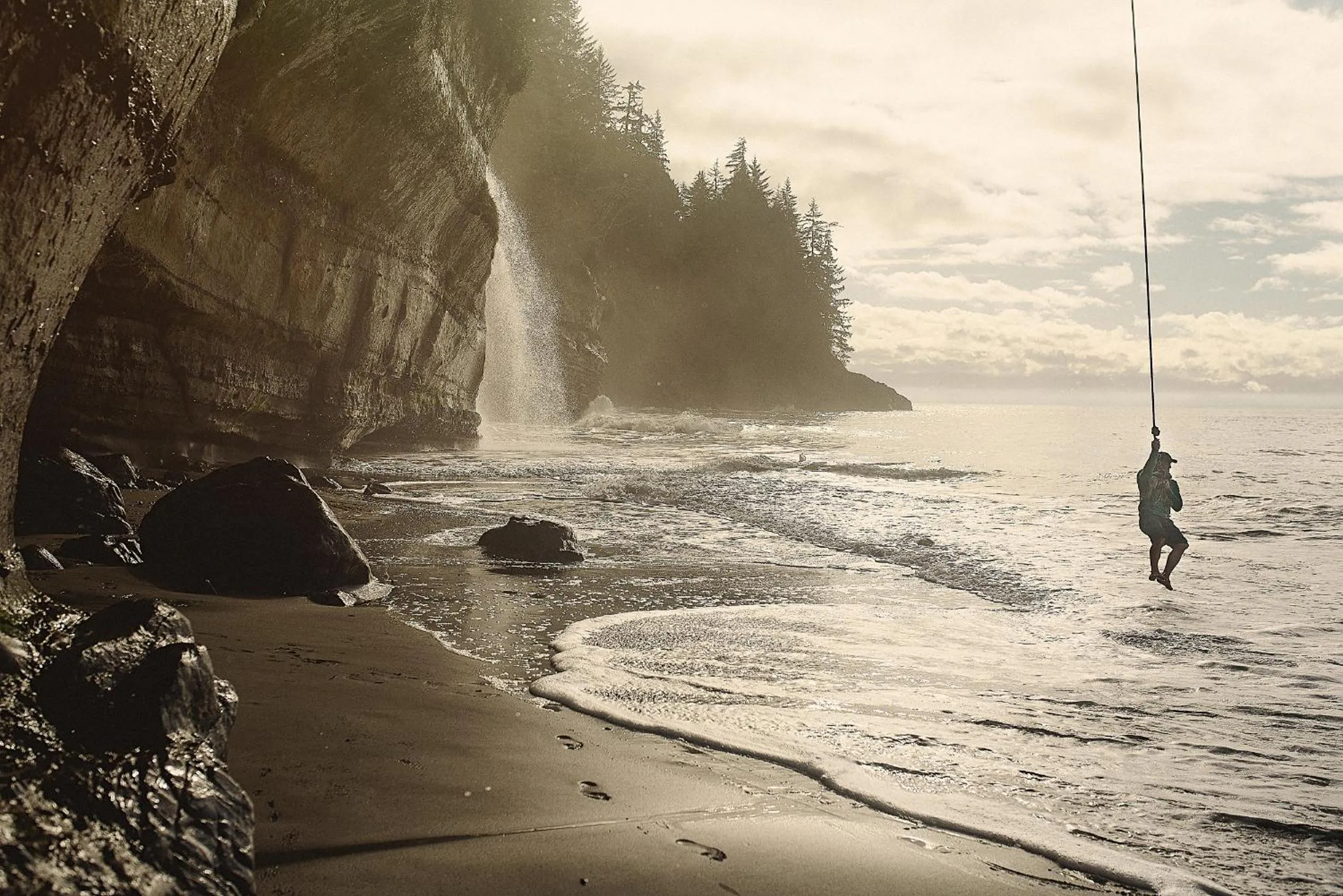 Natural landscape in Fish Tales Cottage