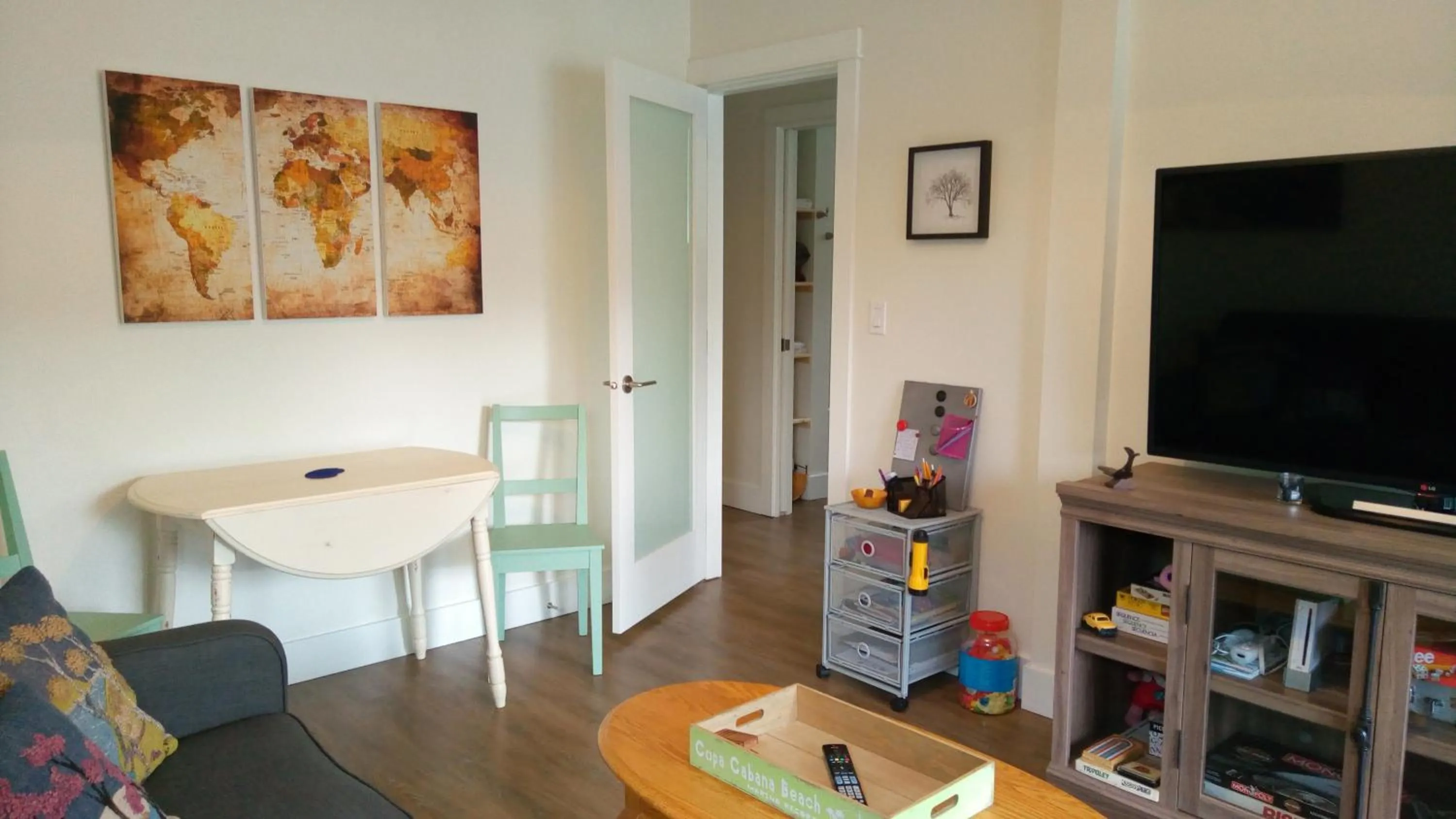 Game Room in Fish Tales Cottage