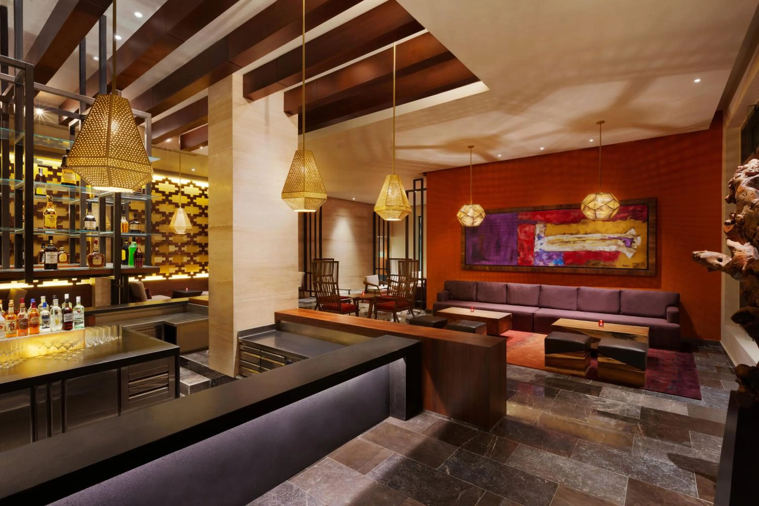 Lounge or bar in Turquoize at Hyatt Ziva Cancun - Adults Only - All Inclusive