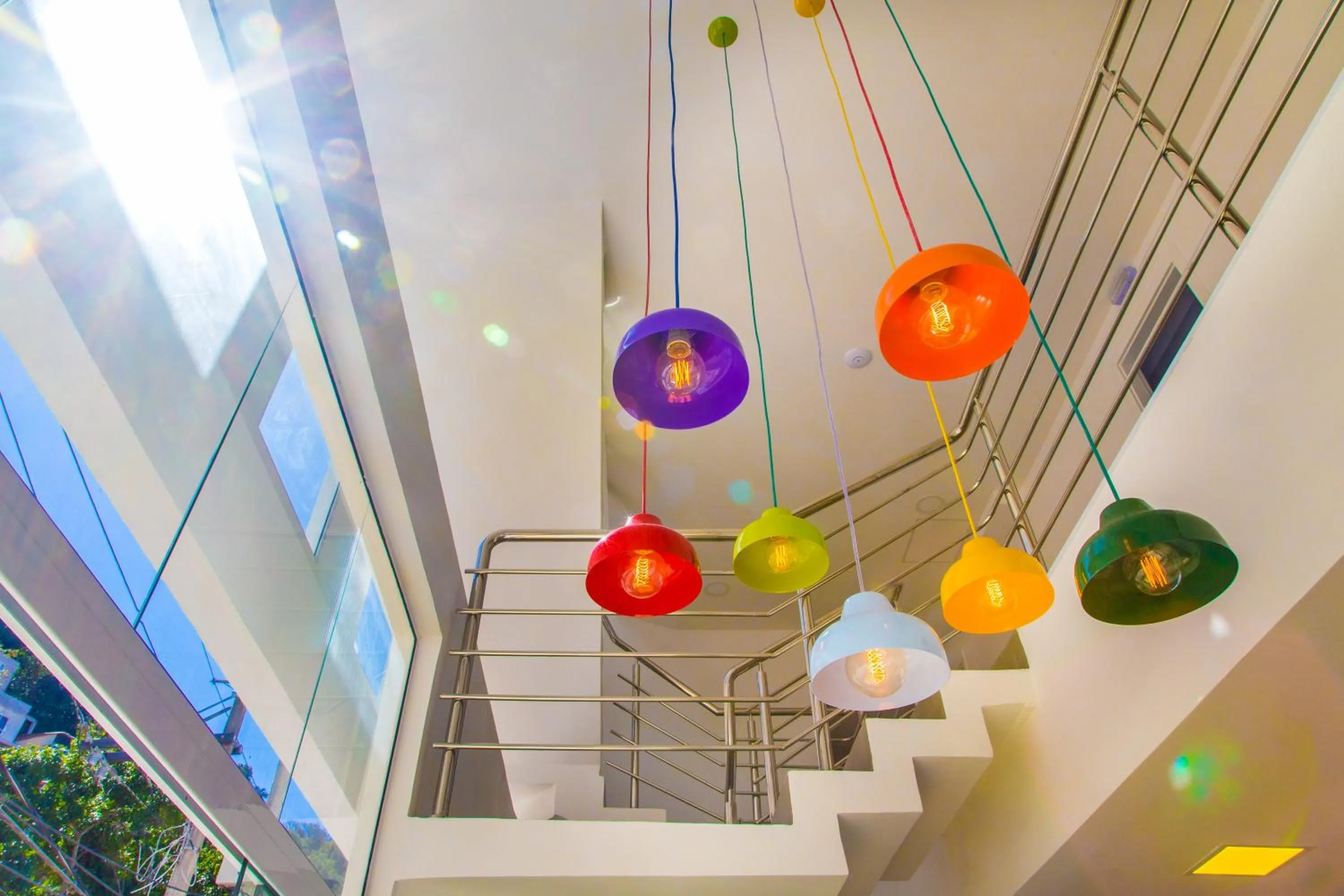 Lobby or reception in Aquarela do Leme