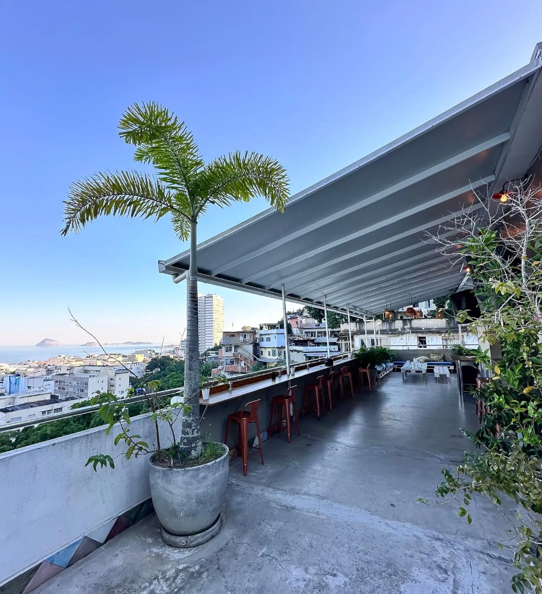 Balcony/Terrace in Aquarela do Leme