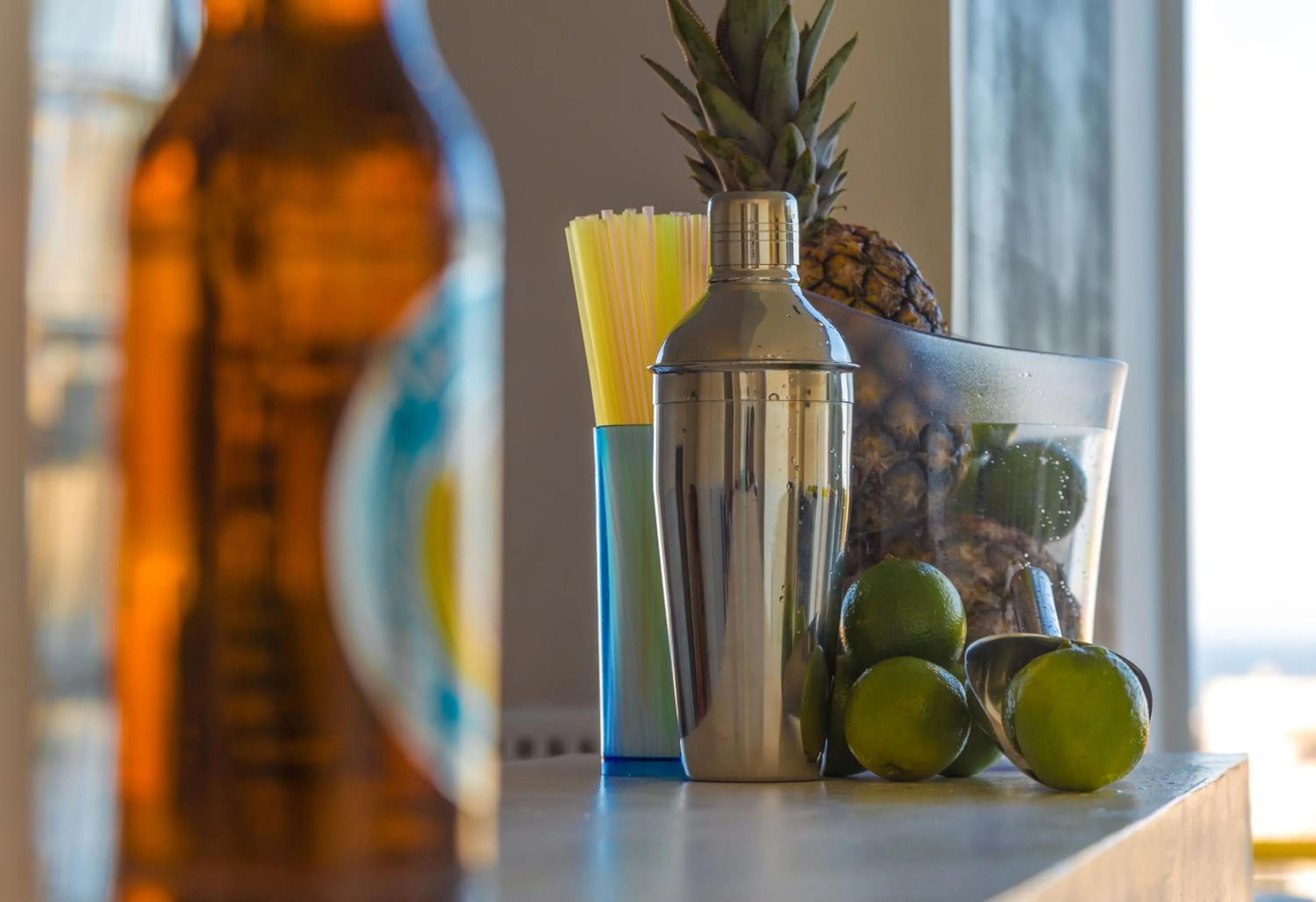 Lounge or bar in Aquarela do Leme