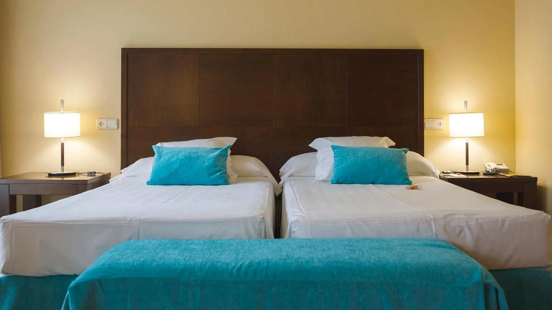 Photo of the whole room, Bed in Gran Hotel Ciudad de Barbastro