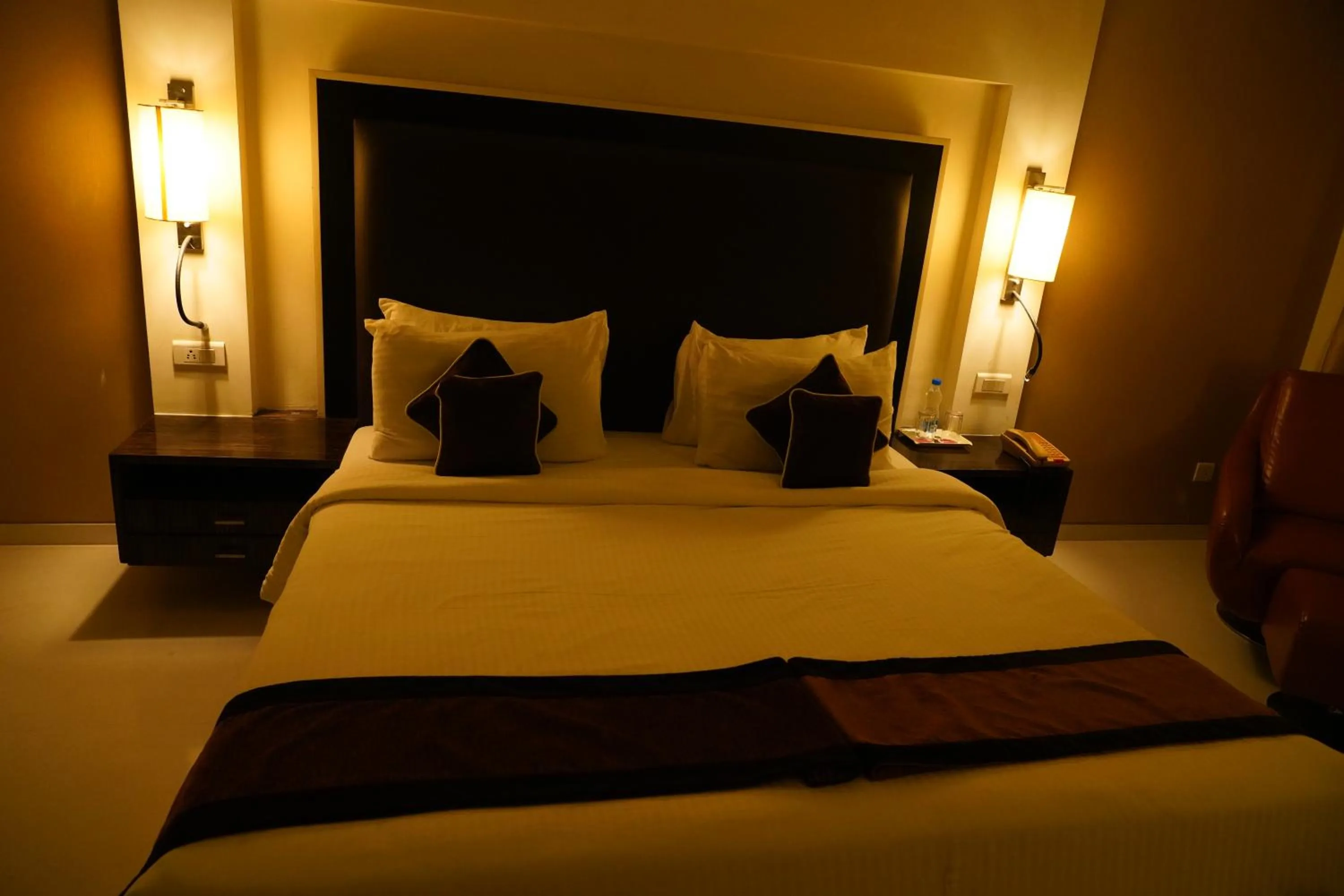 Bedroom, Bed in Royal Park Kakinada