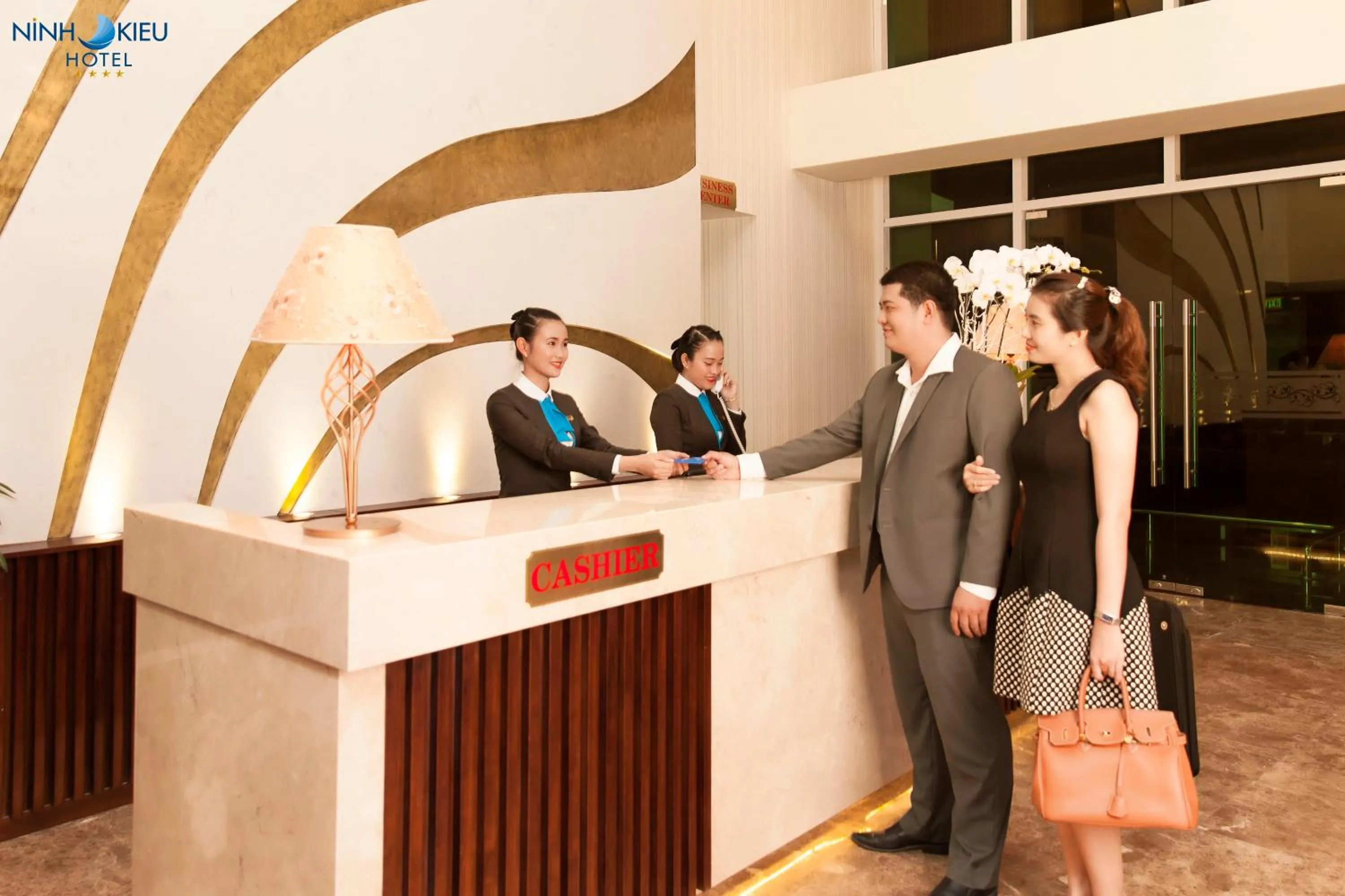 Lobby or reception in Ninh Kieu Riverside Hotel