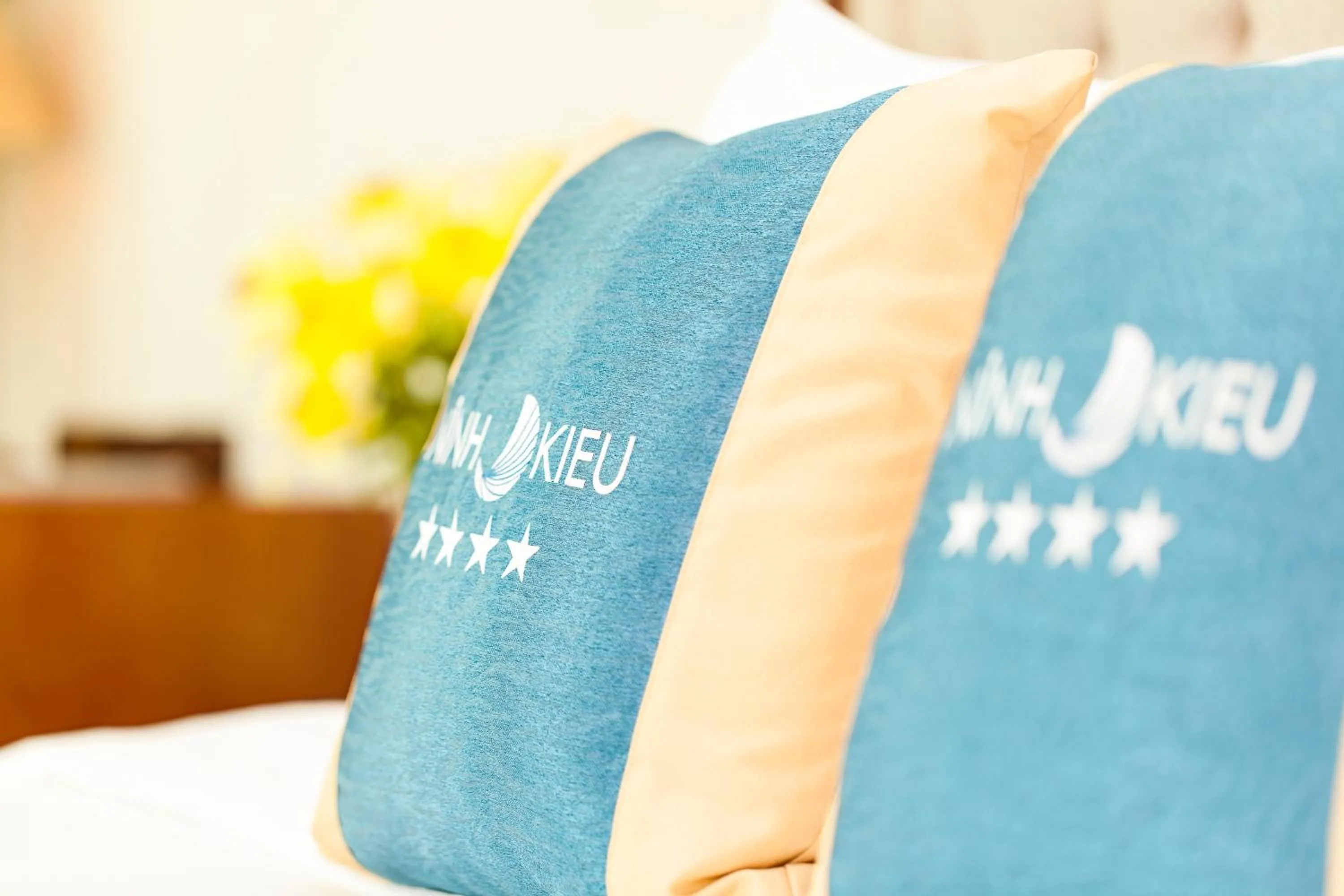 Bed in Ninh Kieu Riverside Hotel