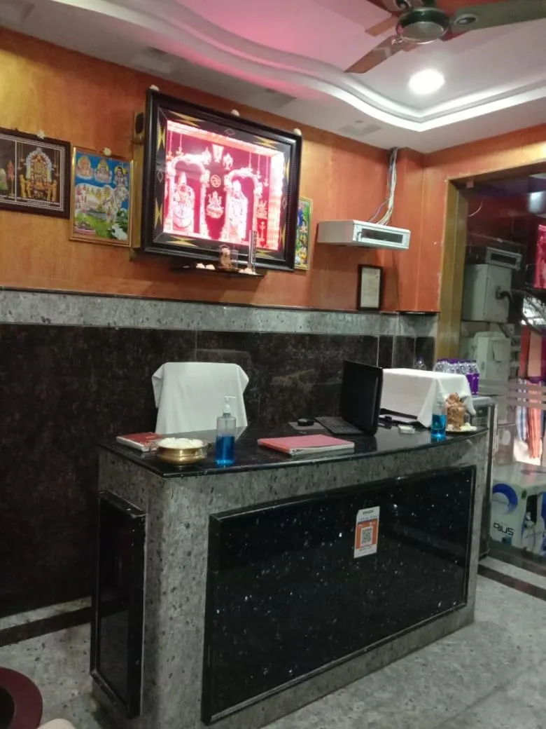 Lobby or reception in Shubhanga Residency