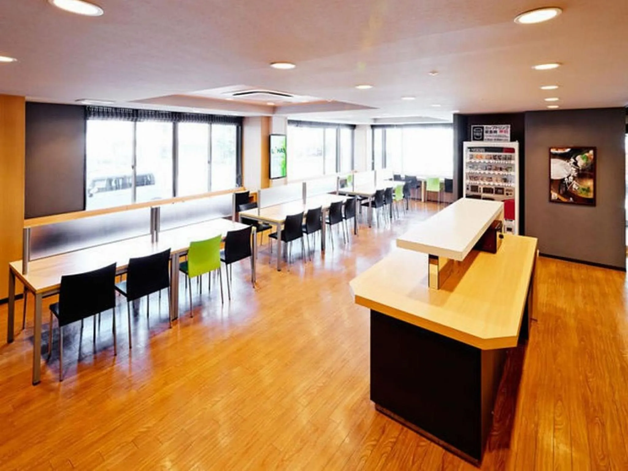 Buffet breakfast in Super Hotel Minamata