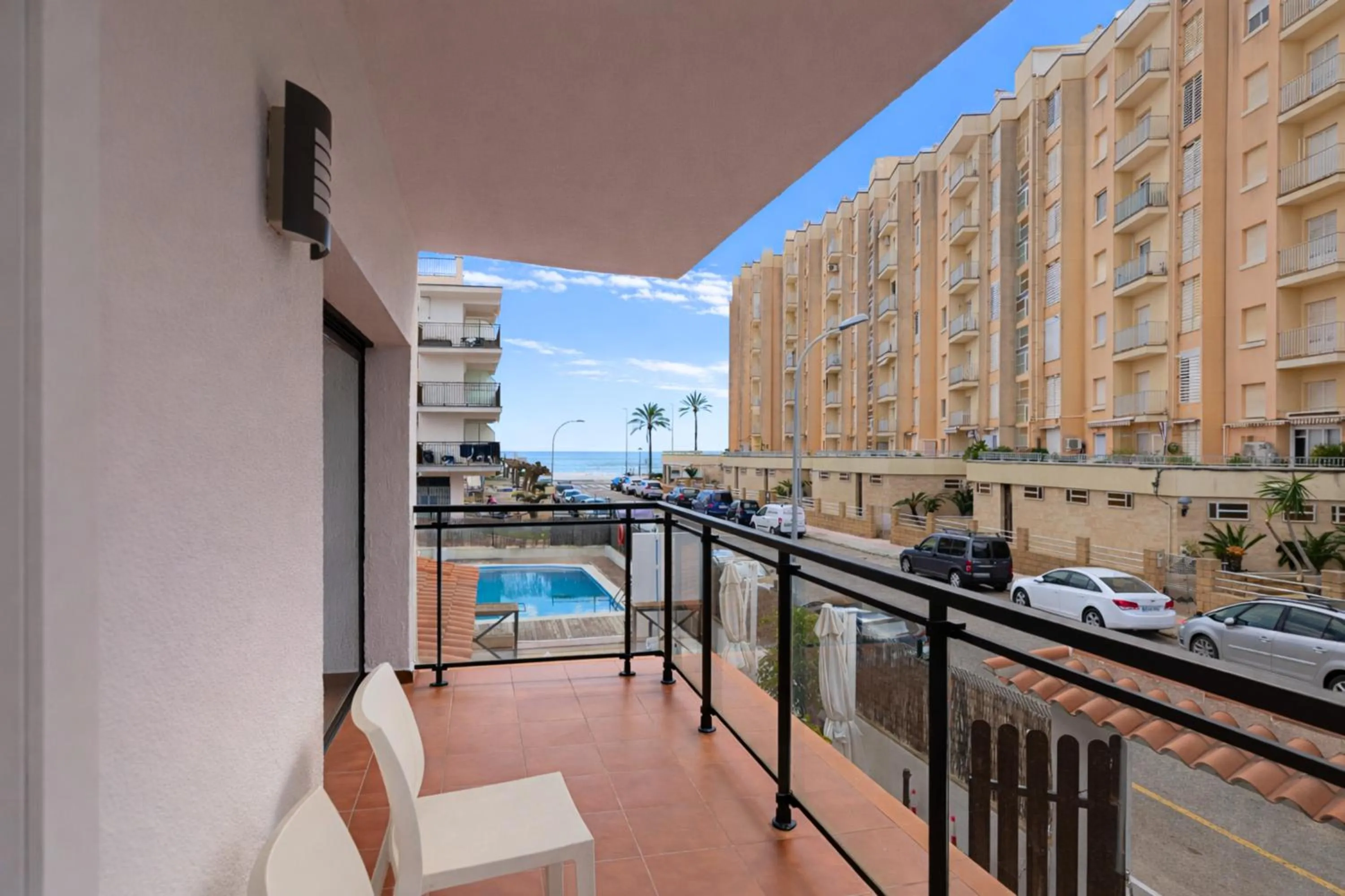 Balcony/Terrace in Adia Hotel Cunit Playa