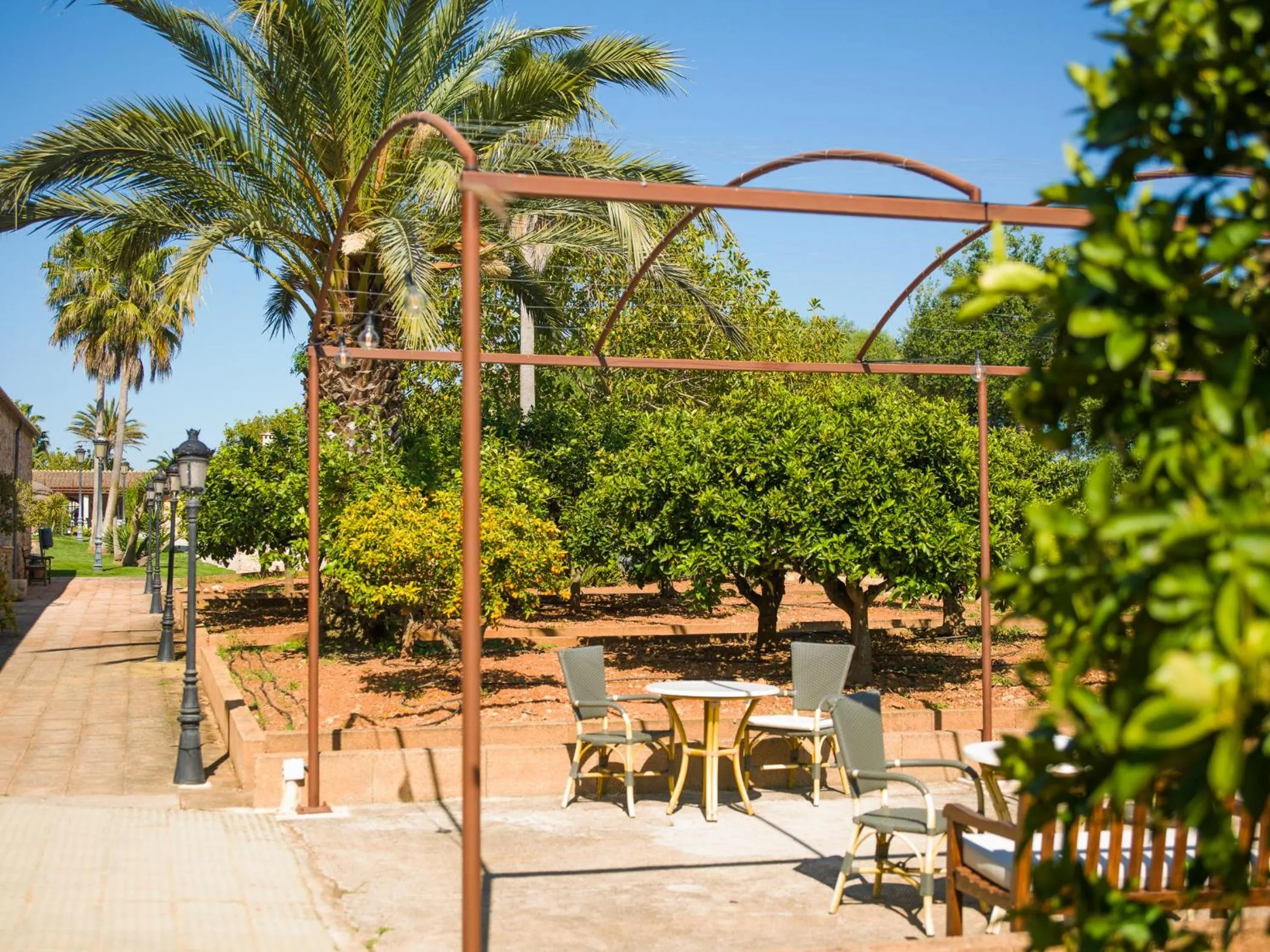 Garden in Sa Bassa Rotja Ecoturisme