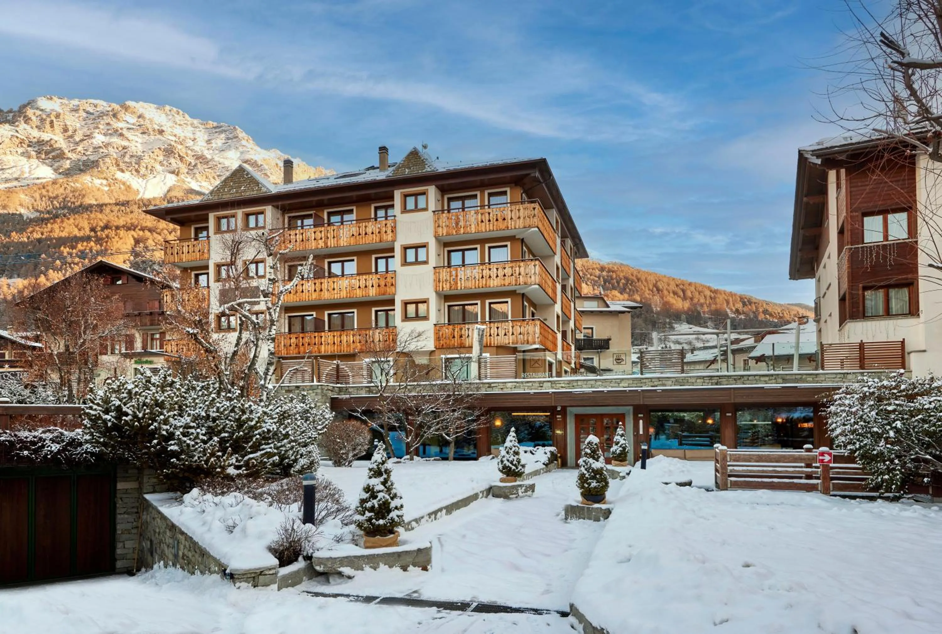 Property building in Hotel Rezia